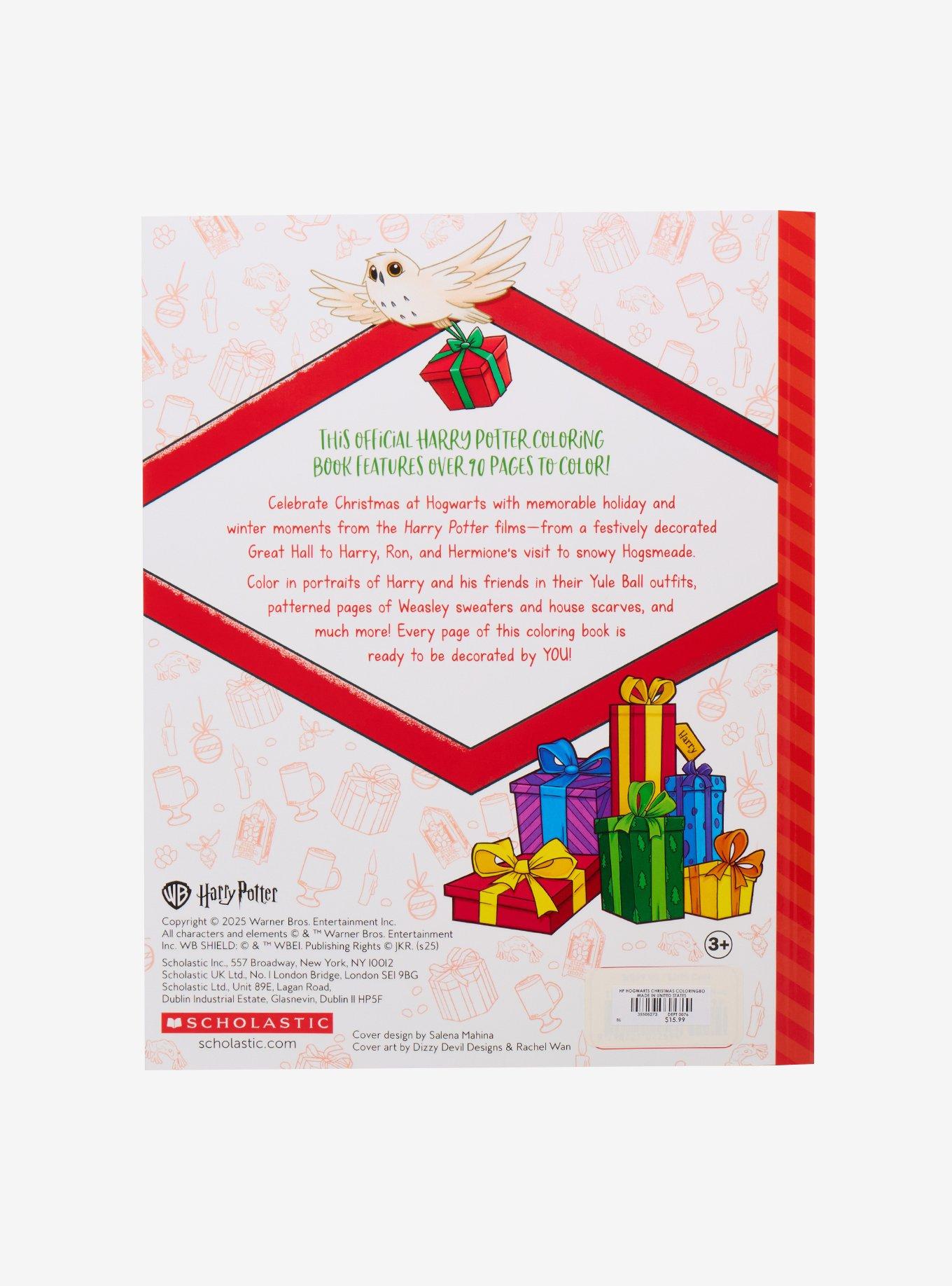 Harry Potter: A Hogwarts Christmas Coloring Book, , alternate