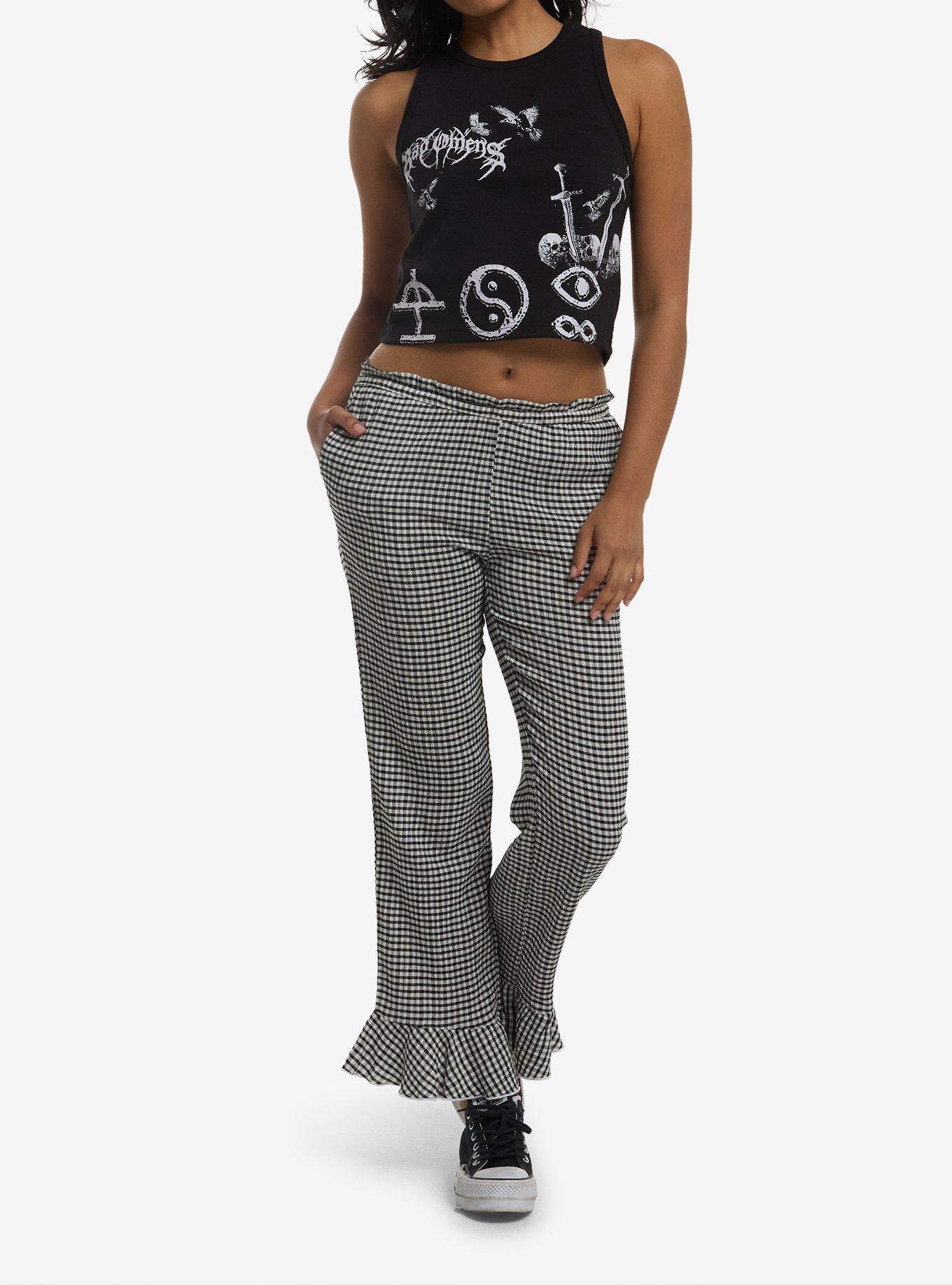 Bad Omens Symbols Girls Crop Tank Top, , hi-res