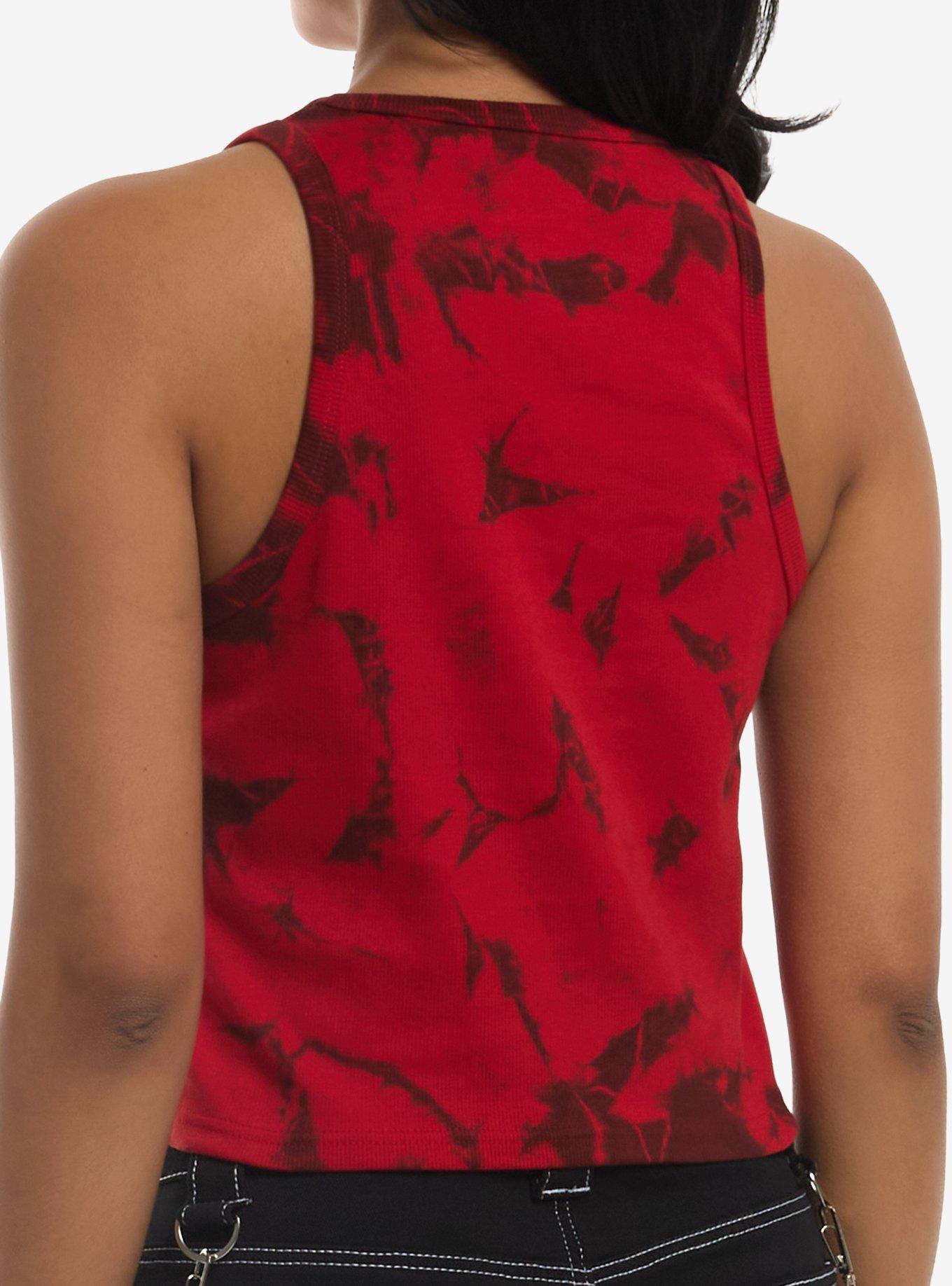 Slaughter To Prevail Barbed Wire Red Girls Tank Top, MULTI, alternate