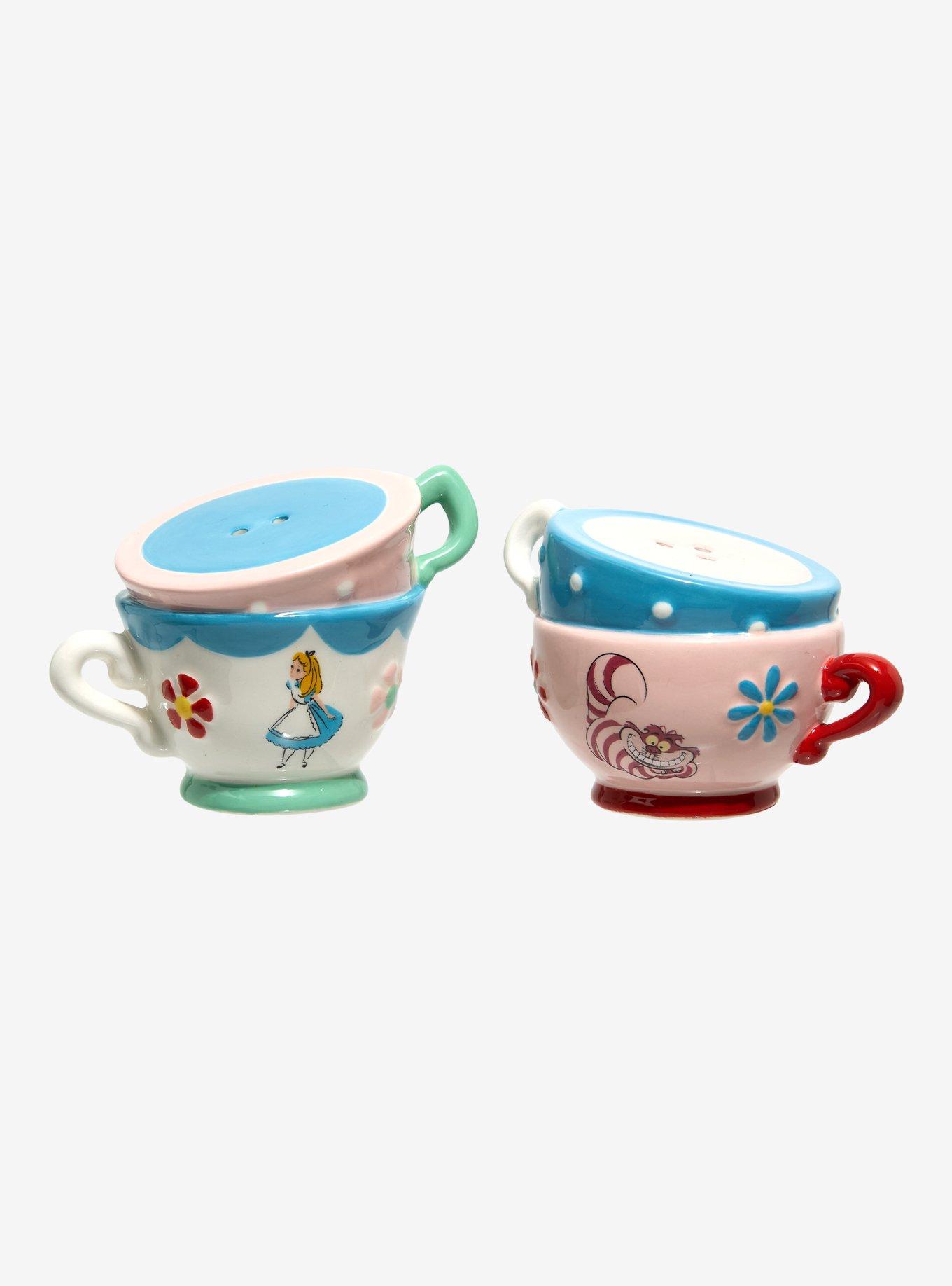 Disney Alice in Wonderland Teacup Salt and Pepper Shakers, , hi-res