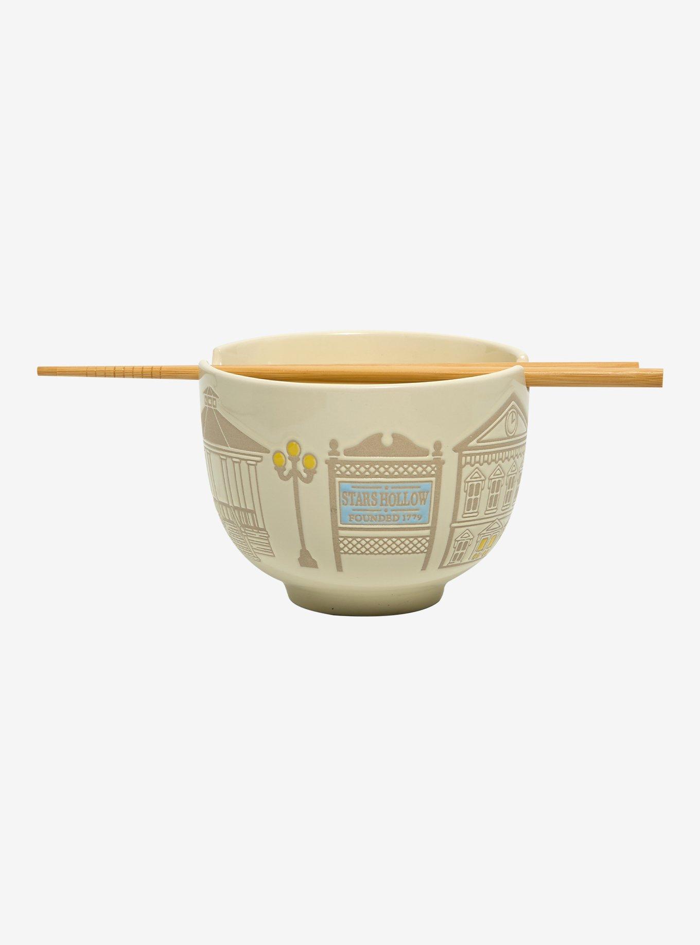Gilmore Girls Stars Hollow Ramen Bowl with Chopsticks - BoxLunch Exclusive, , hi-res