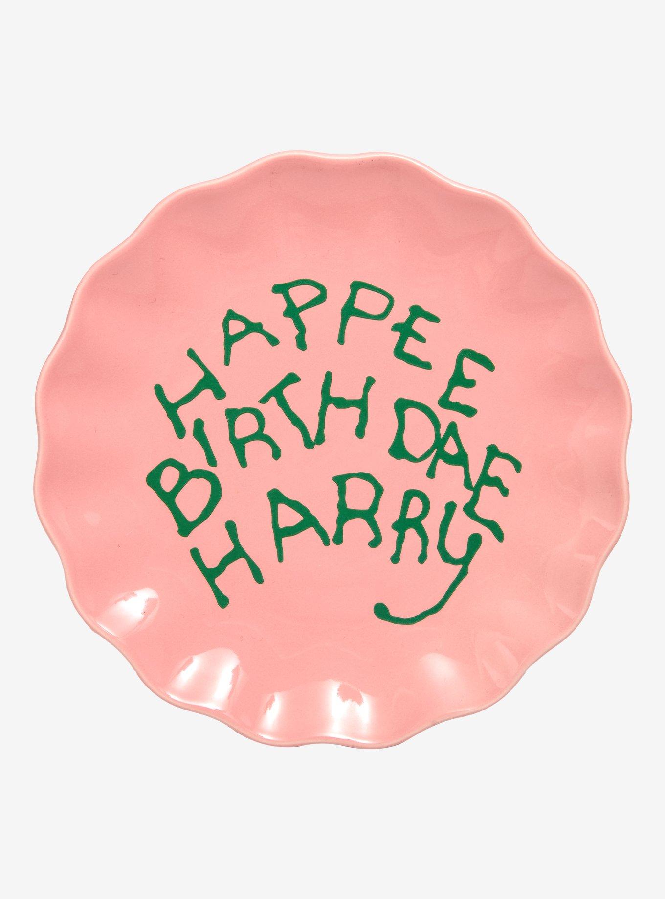 Harry Potter Happee Birthdae Harry Cake Plate &mdash; BoxLunch Exclusive, , hi-res