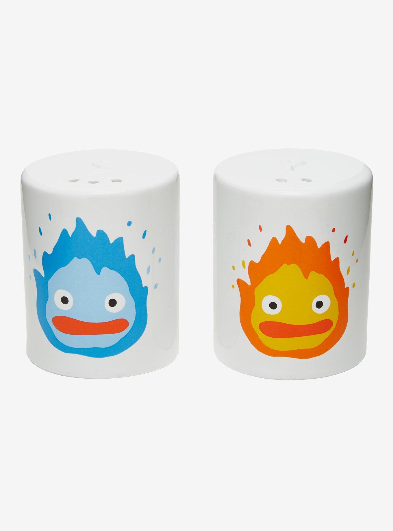 Studio Ghibli&reg; Howl's Moving Castle Calcifer Salt & Pepper Shaker Set - BoxLunch Exclusive, , hi-res