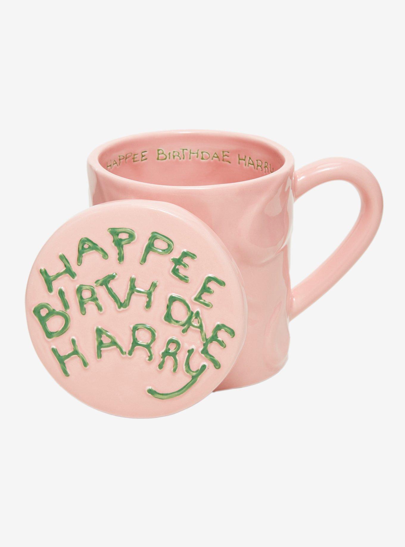Harry Potter Birthday Cake Lidded Mug - BoxLunch Exclusive, , alternate