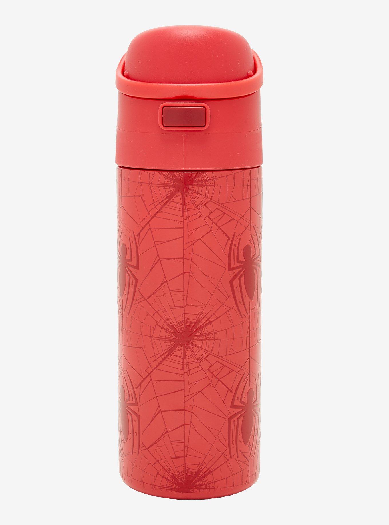 Marvel Spider-Man Webbed Water Bottle — BoxLunch Exclusive