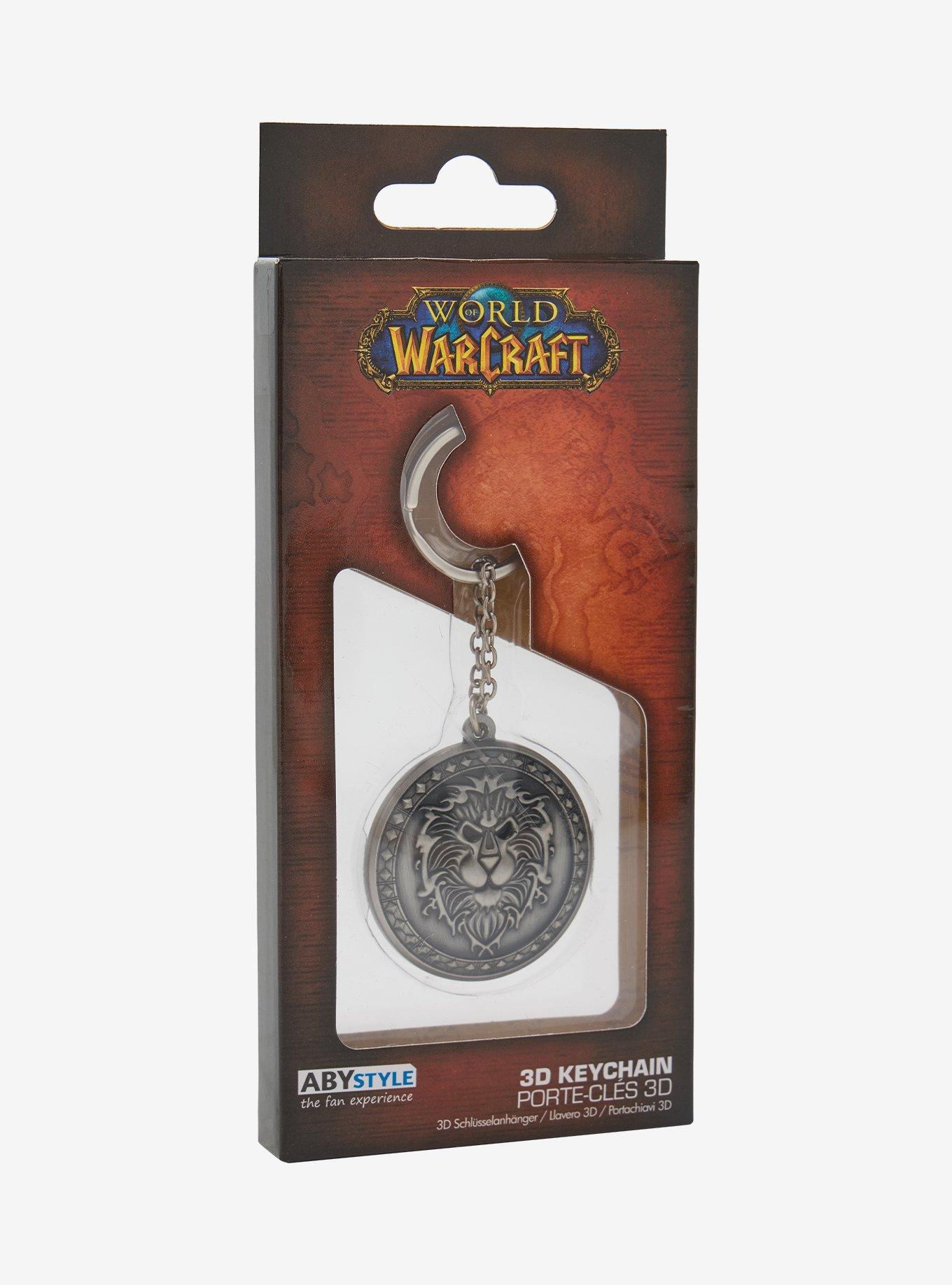 World Of Warcraft Alliance Crest Key Chain, , hi-res