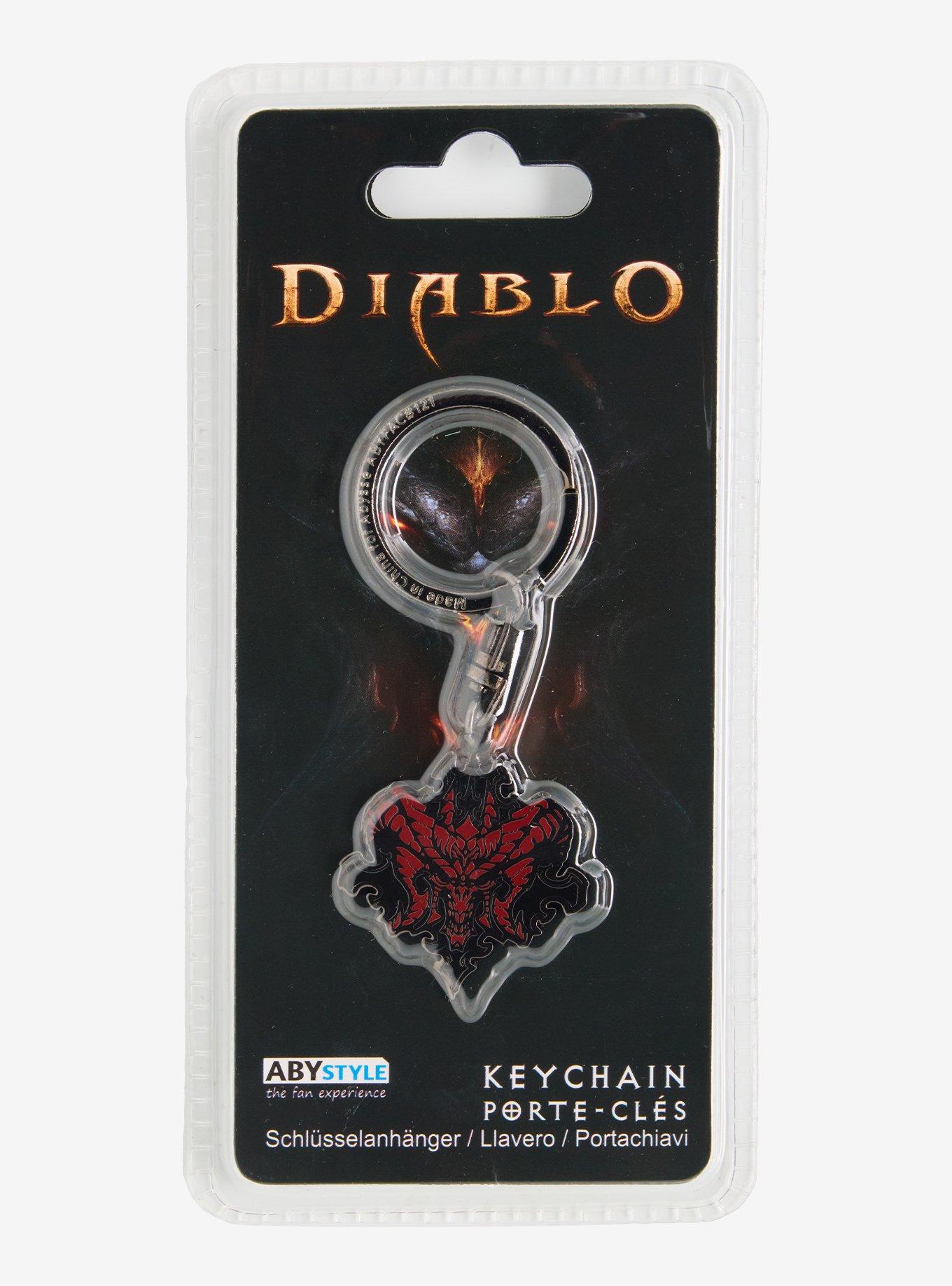 Diablo Logo Key Chain, , hi-res