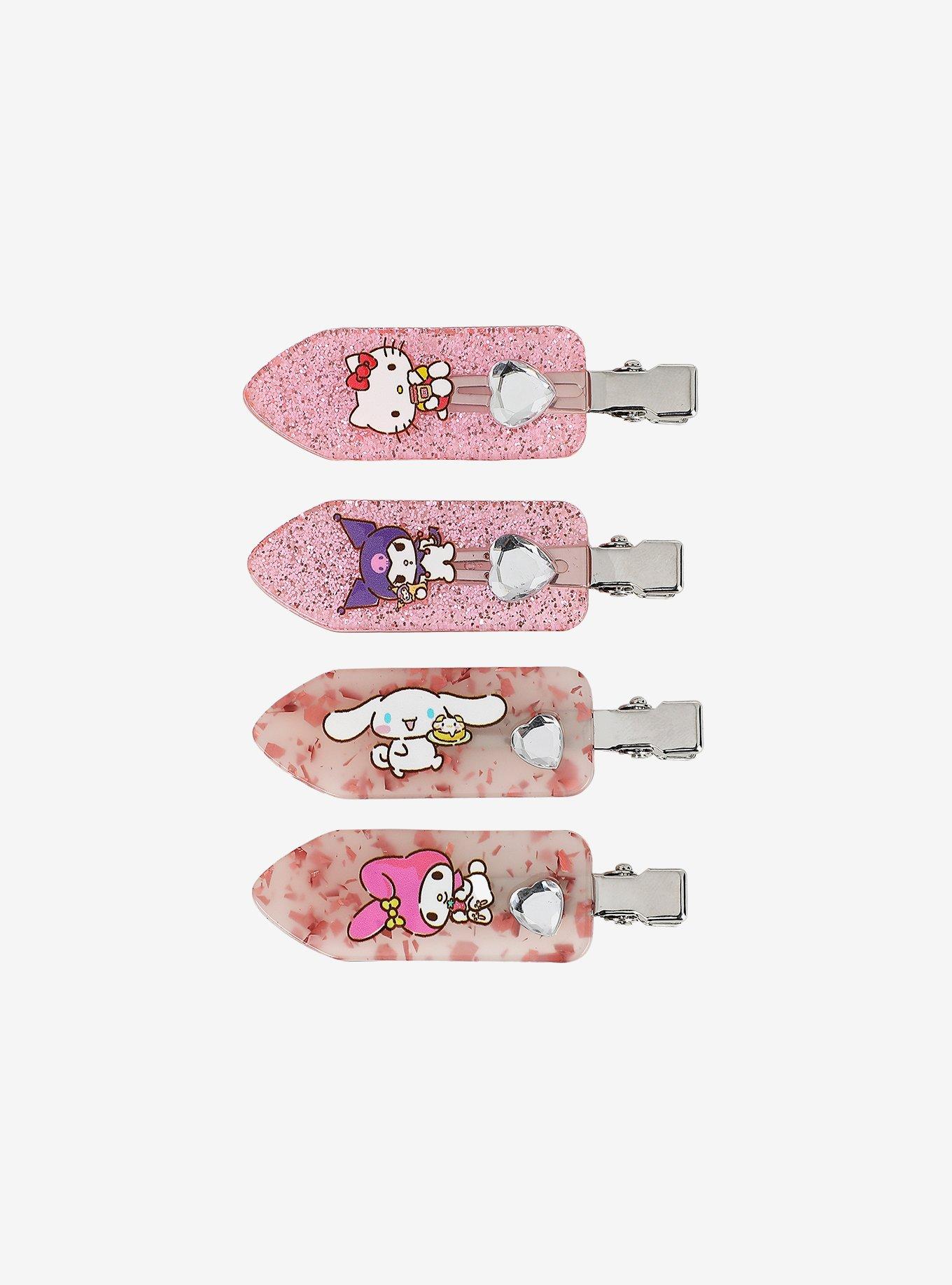 Hello Kitty And Friends Crease-Free Hair Clip Set, , hi-res