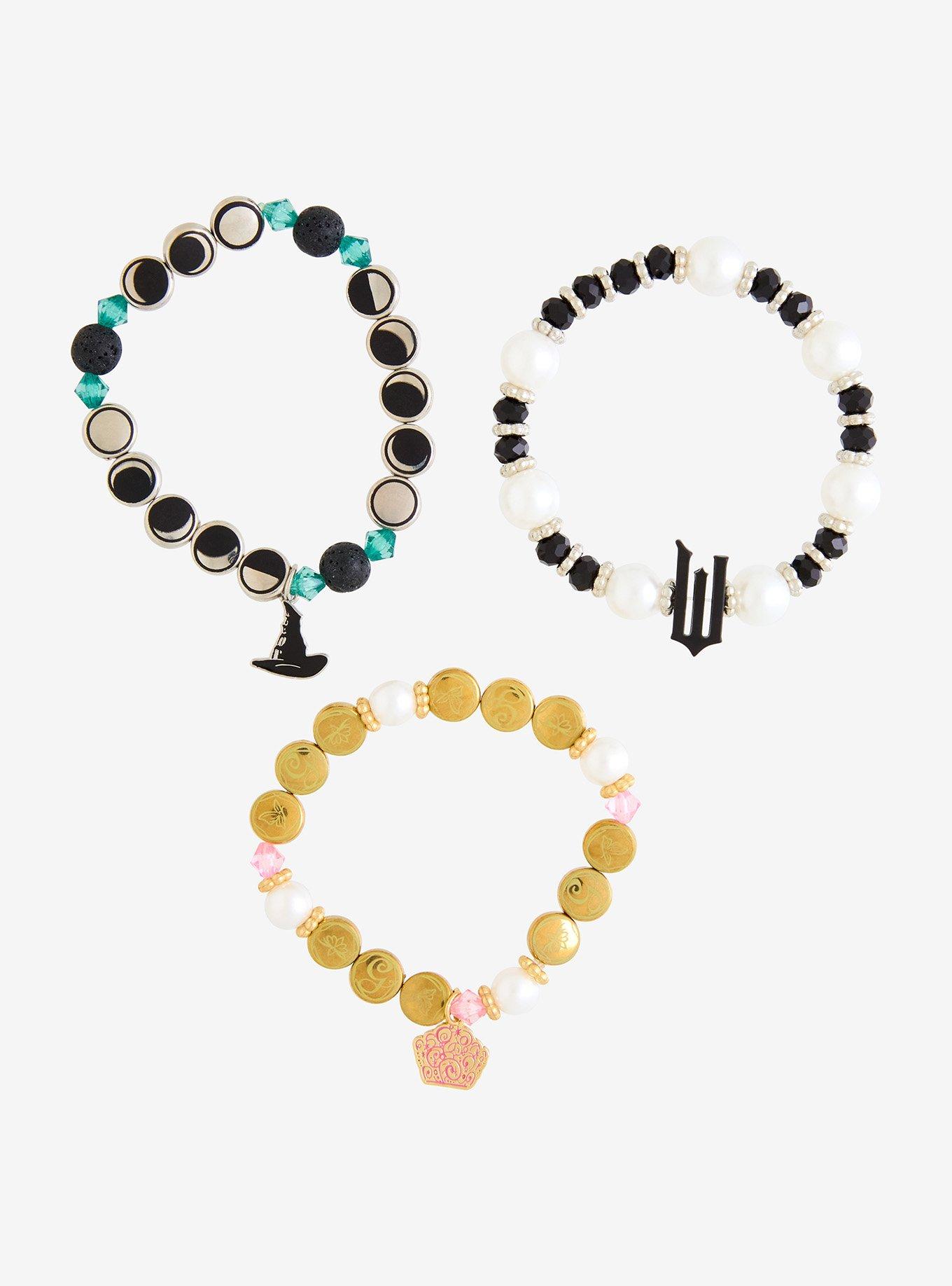 Wicked Elphaba & Glinda Bead Bracelet Set, , hi-res