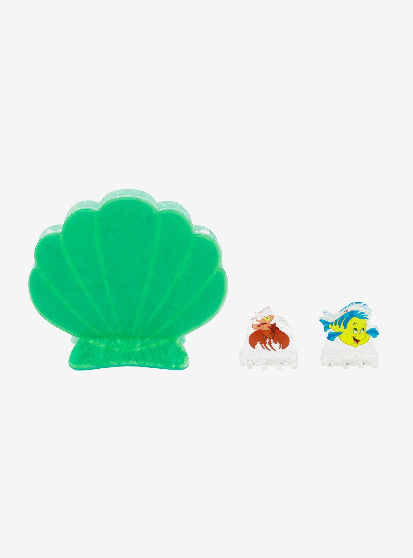 Disney The Little Mermaid Shell & Friend Claw Hair Clip Set, , hi-res