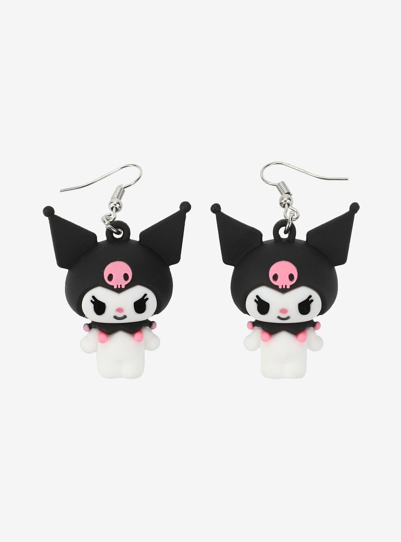 Kuromi Figural Drop Earrings, , hi-res