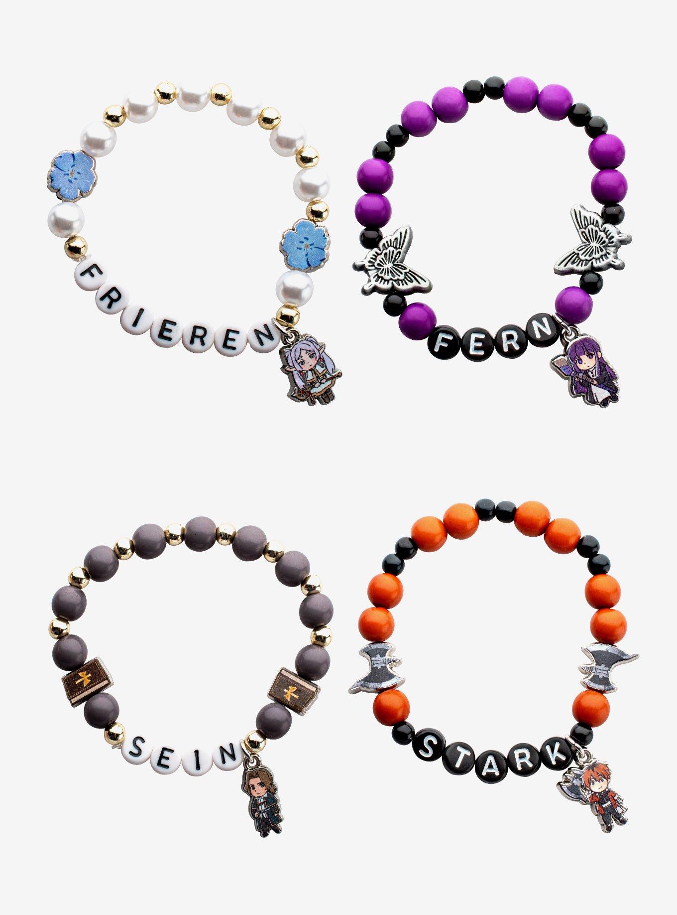 Frieren: Beyond Journey's End Character Beaded Bracelet Set, , hi-res