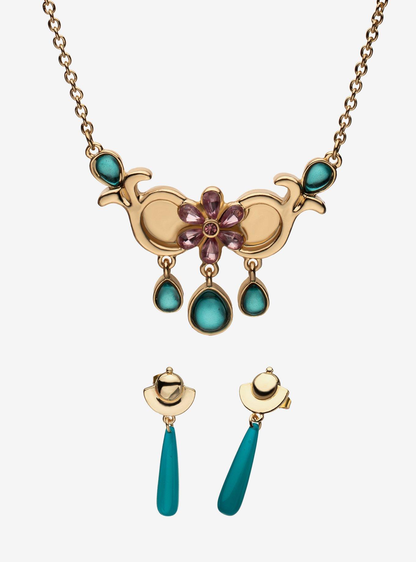 The Apothecary Diaries Maomao Garden Party Necklace & Earring Set, , hi-res