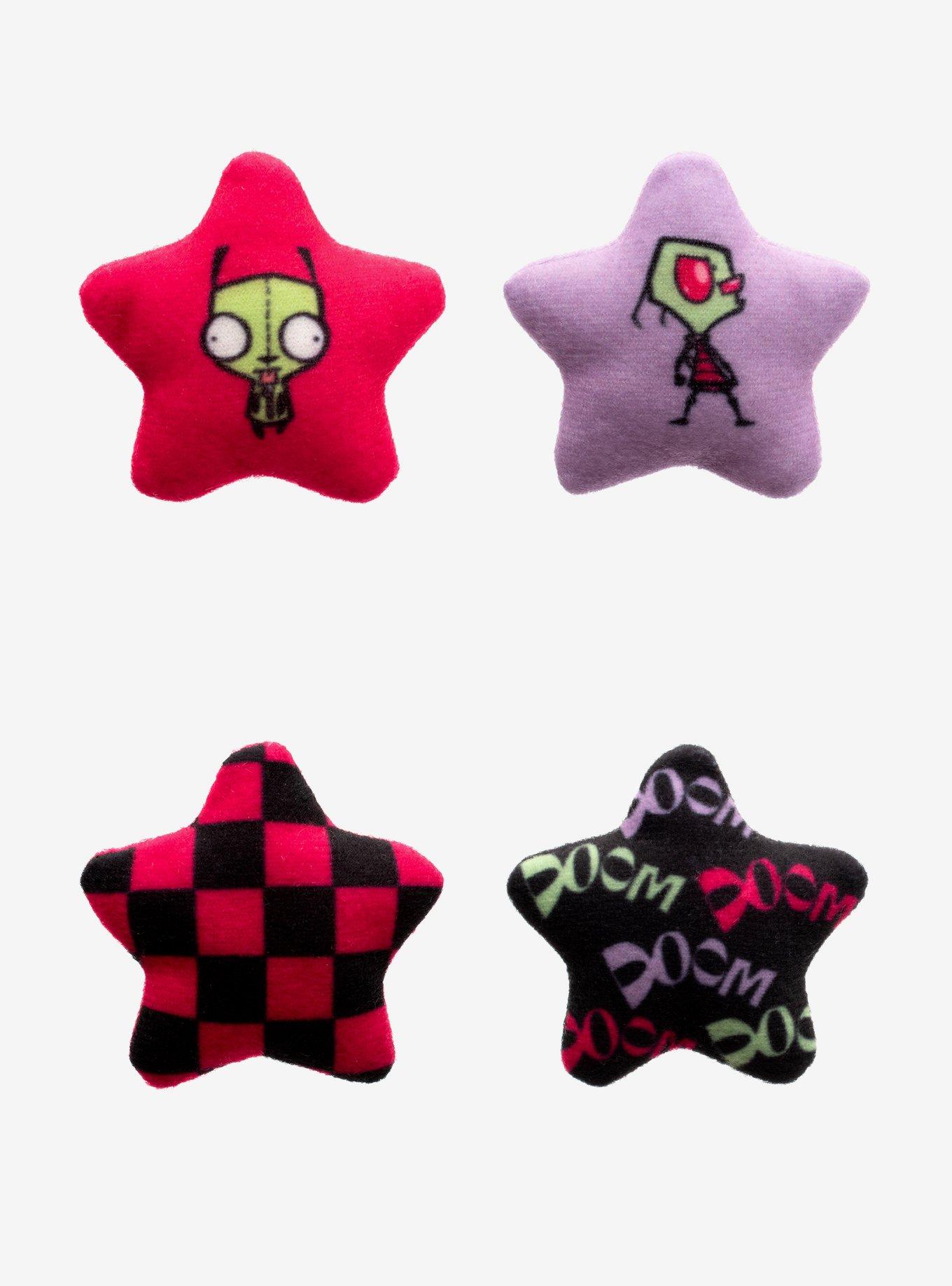 Invader Zim Star Plush Hair Clip Set, , hi-res