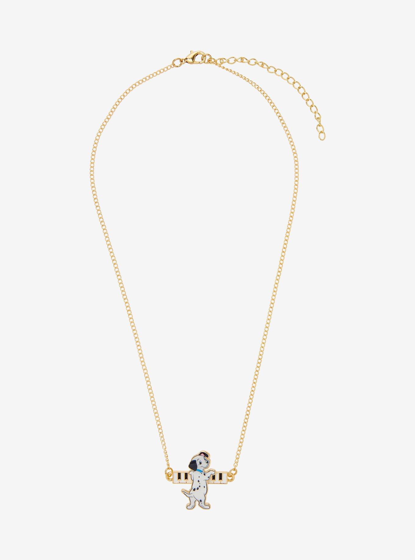 Disney 101 Dalmatians Piano Pup Sliding Necklace, , hi-res