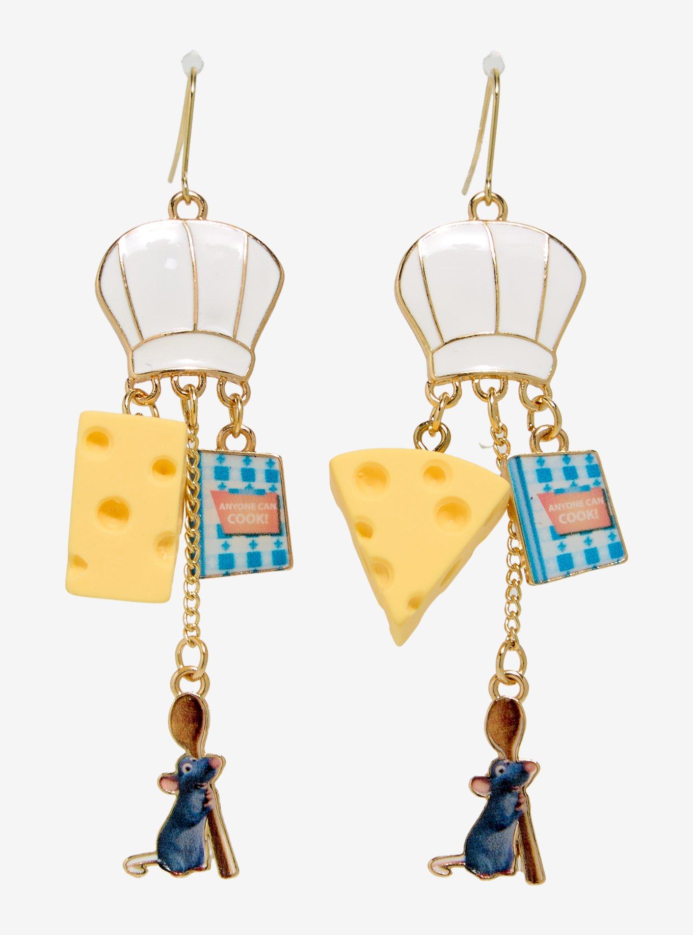 Disney Pixar Ratatouille Remy Charm Earrings, , hi-res
