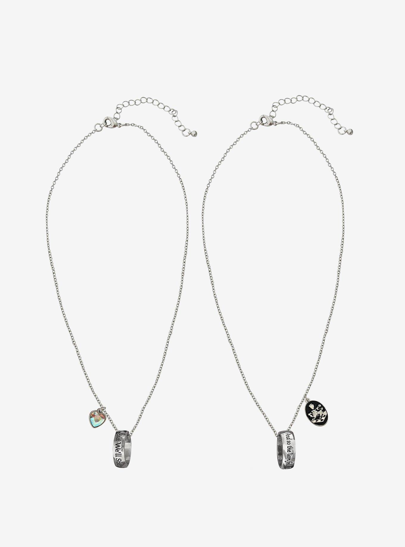 The Twilight Saga Quotes Best Friend Ring Necklace Set, , hi-res