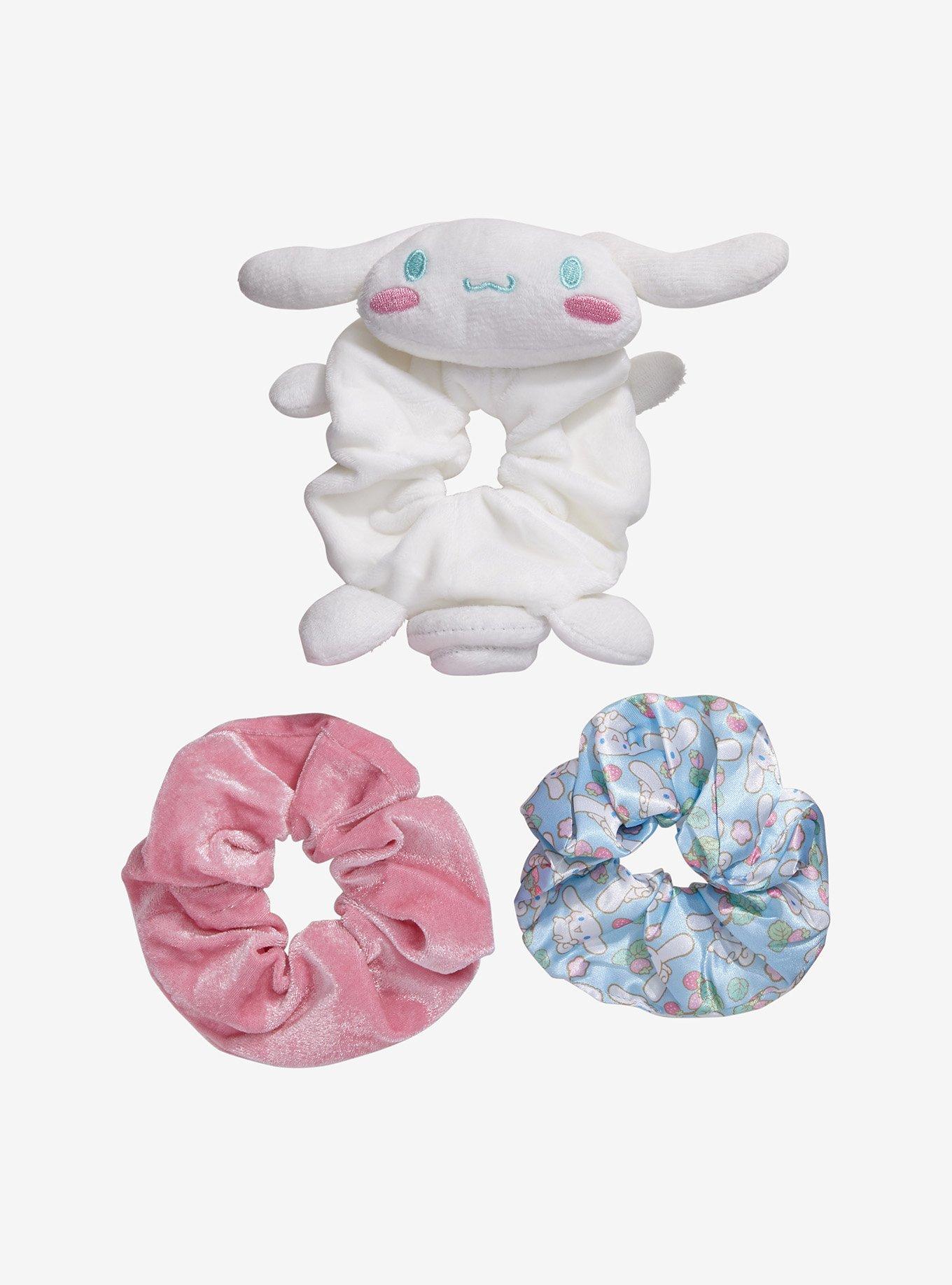 Cinnamoroll Strawberry Hair Scrunchie Set, , hi-res