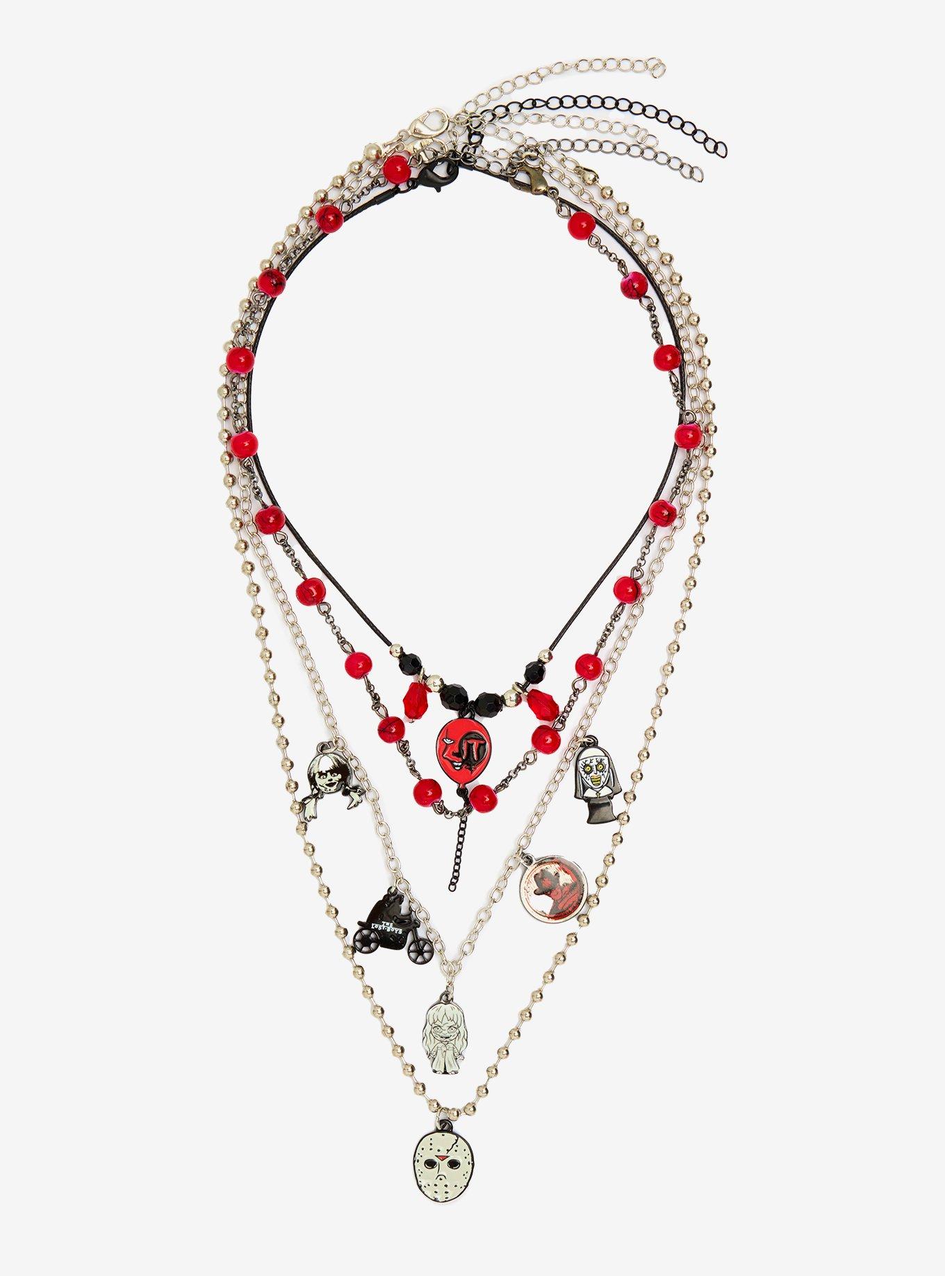 WB Horror Character Necklace Set, , hi-res