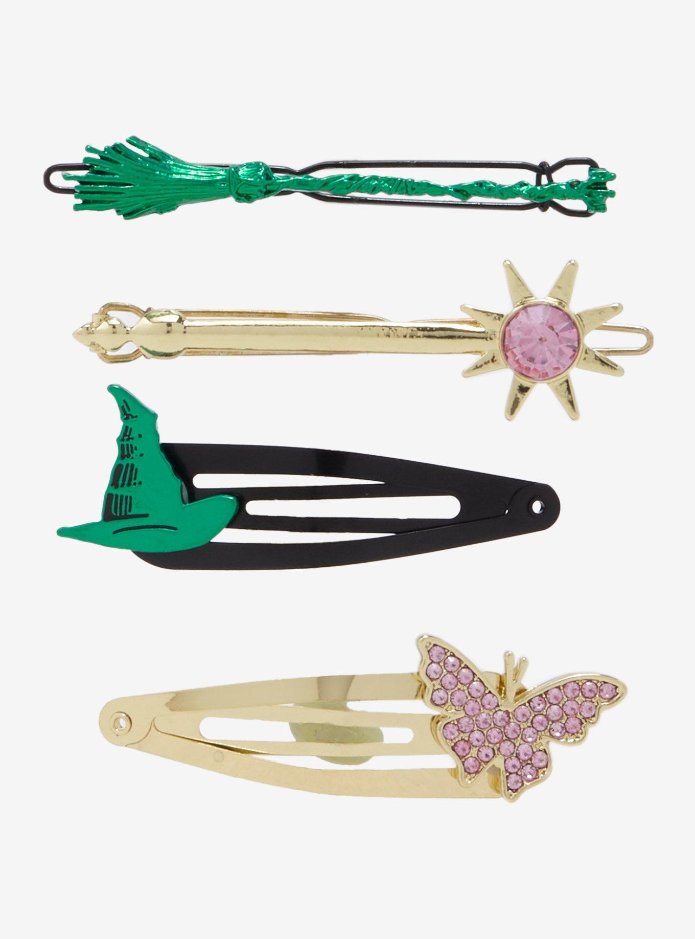 Wicked Elphaba & Glinda Hair Clip Set, , hi-res