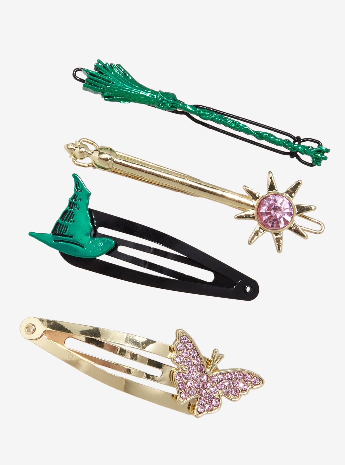 Wicked Elphaba & Glinda Hair Clip Set, , alternate