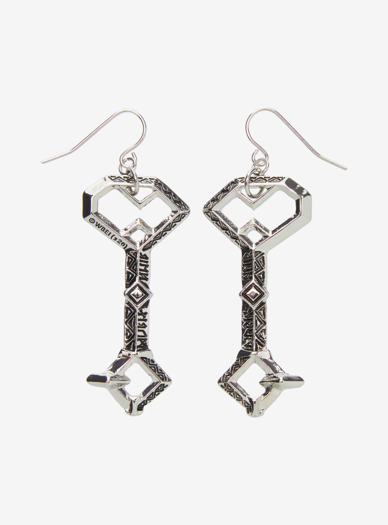 The Hobbit Key Of Thorin Replica Drop Earrings, , hi-res