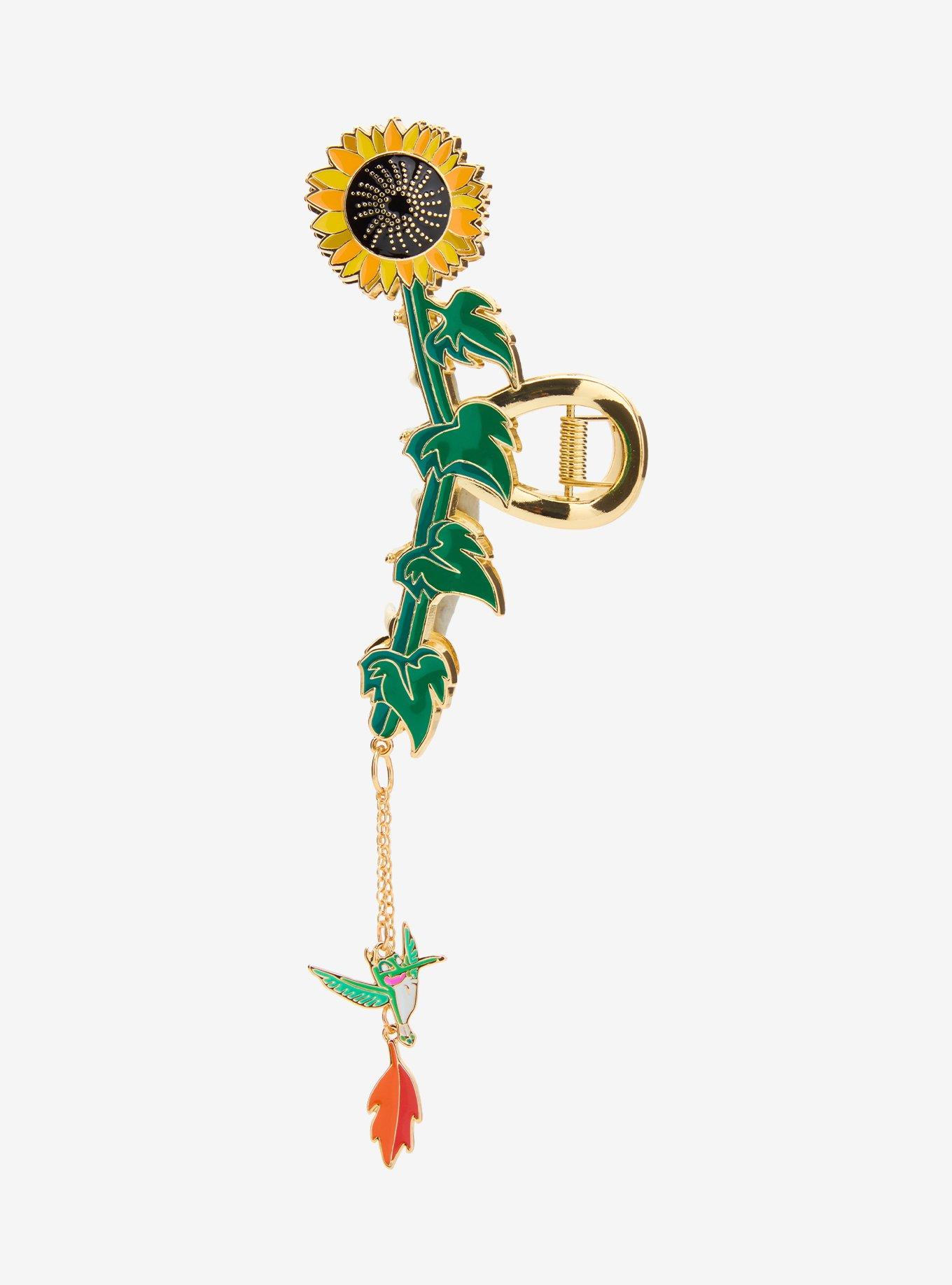 Disney Pocahontas Flit Sunflower Claw Hair Clip, , hi-res