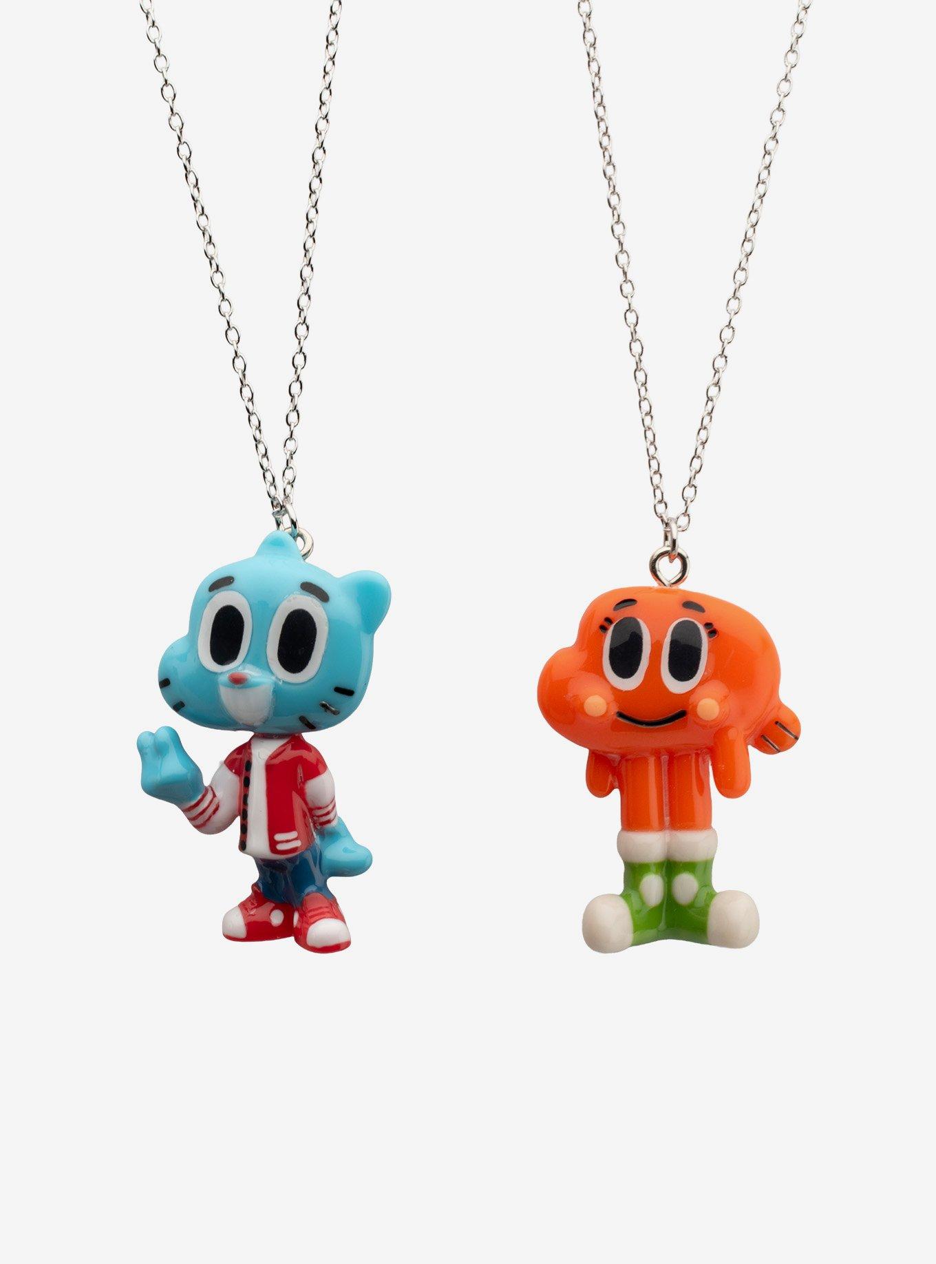 The Amazing World Of Gumball Best Friend Necklace Set, , hi-res