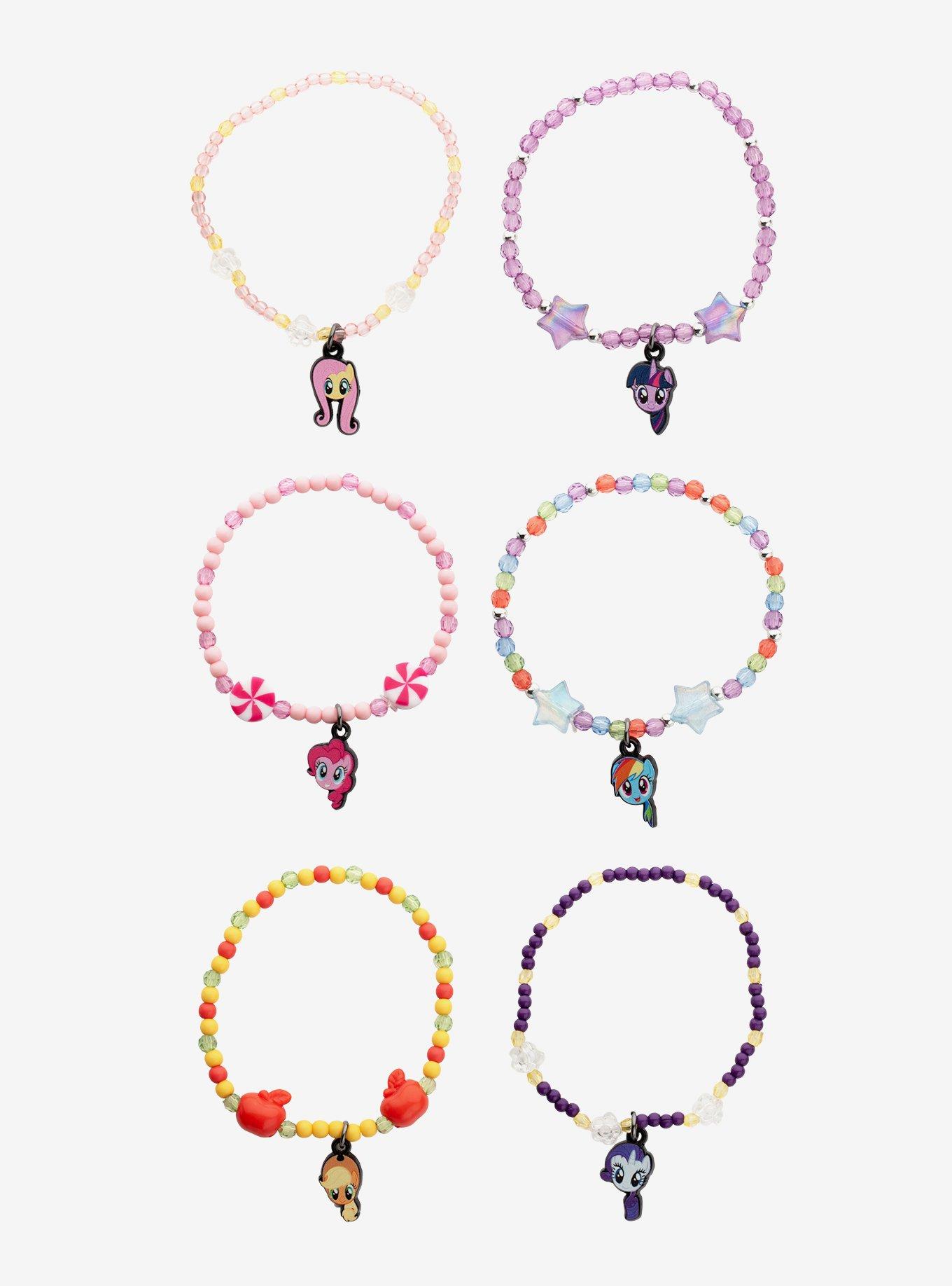 My Little Pony: Friendship Is Magic Character Bead Bracelet Set, , hi-res