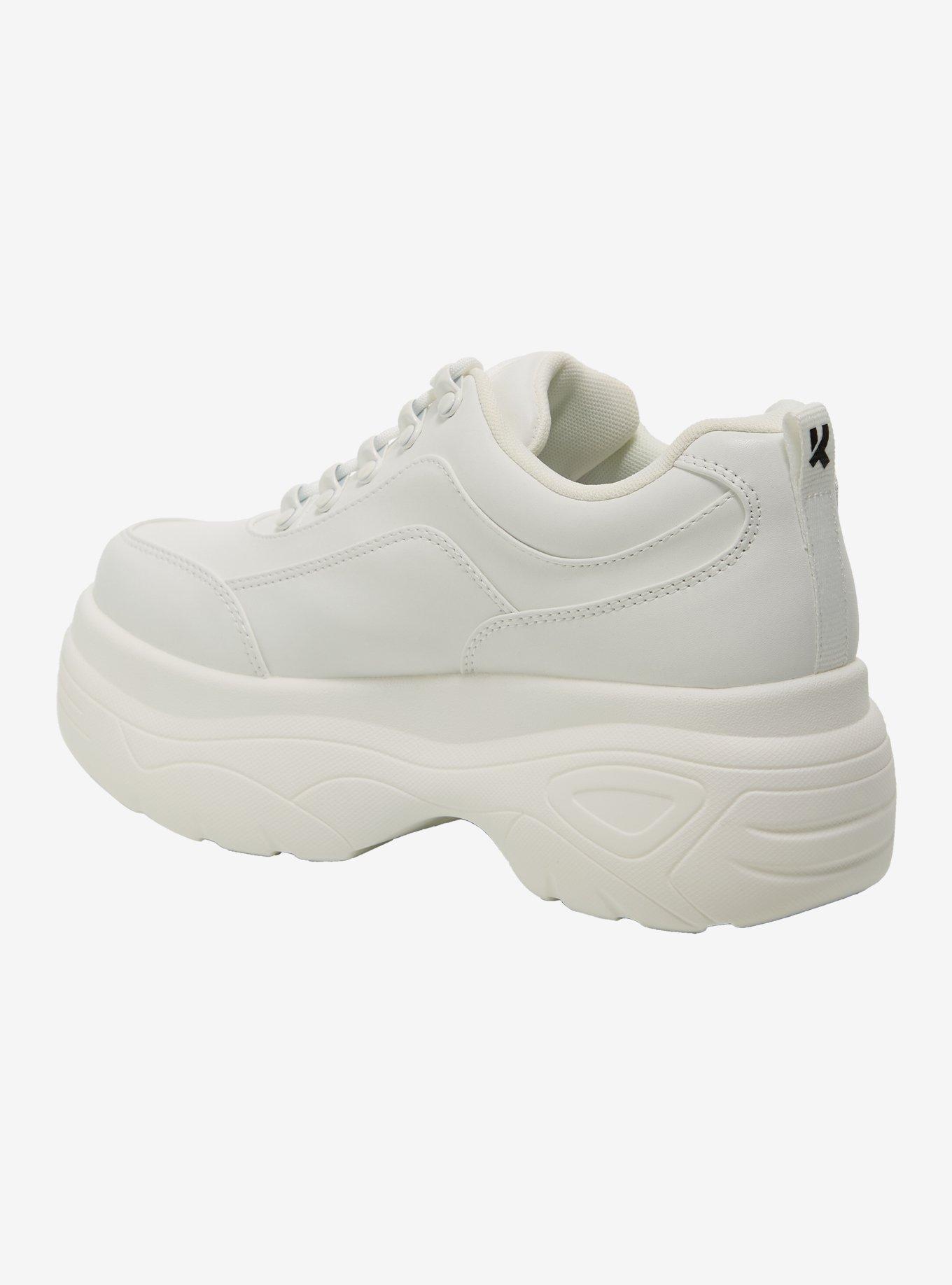Koi White Jennie Chunky Sneakers, , alternate