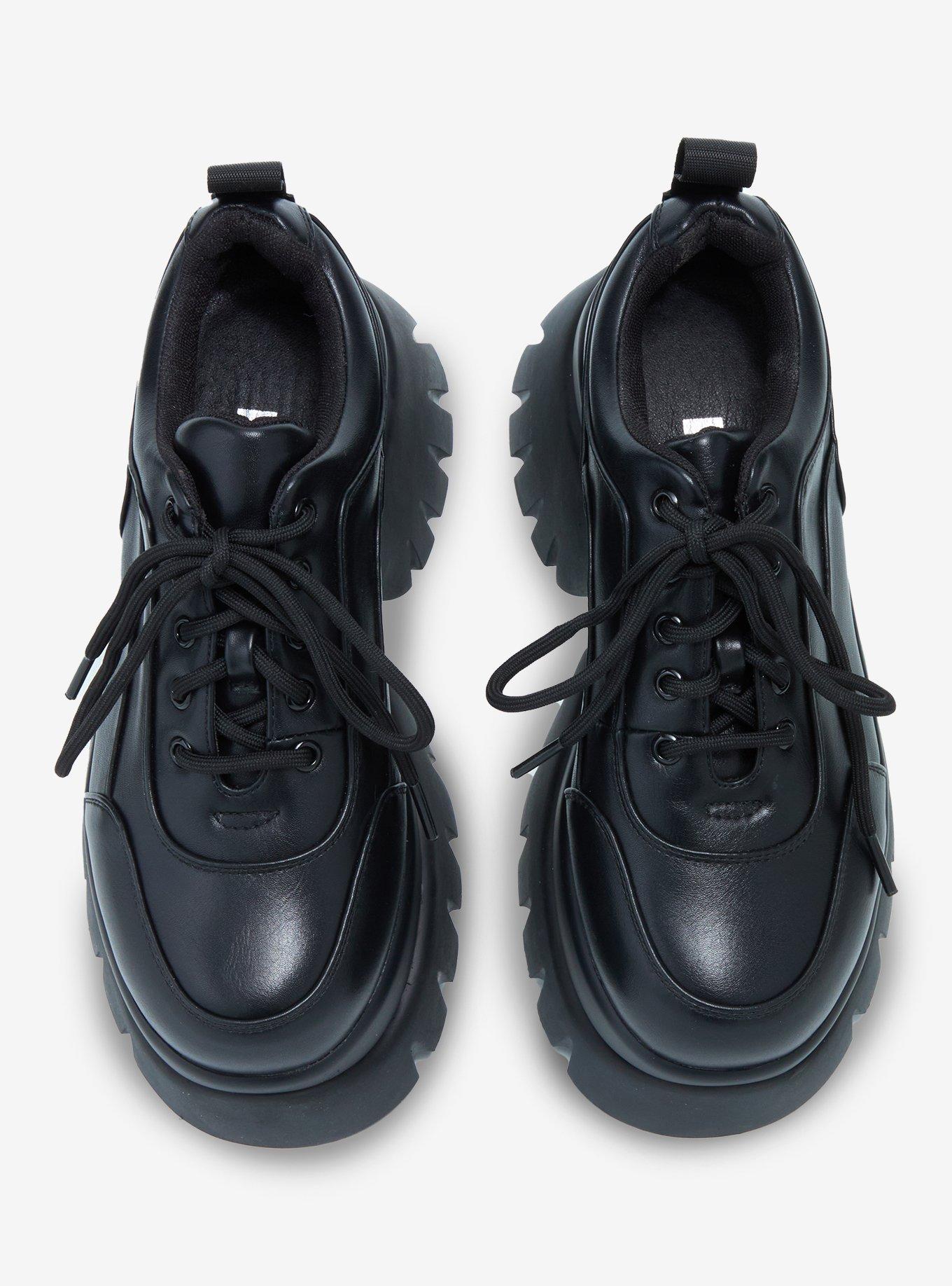 Koi Black Monster Platform Sneakers, BLACK, alternate
