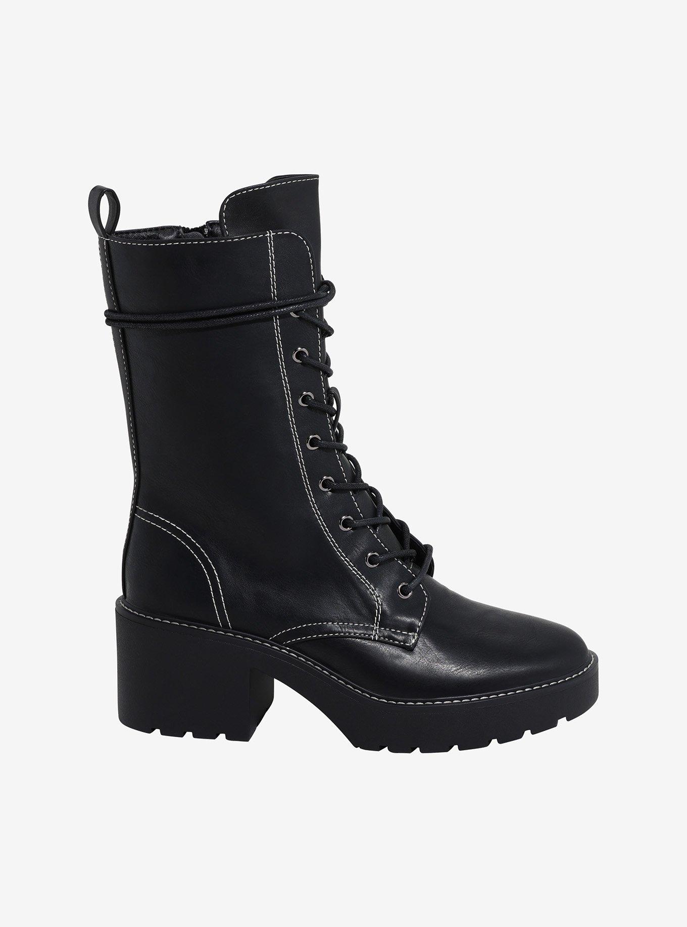 Chinese Laundry Black Harker Heel Boots, BLACK, alternate