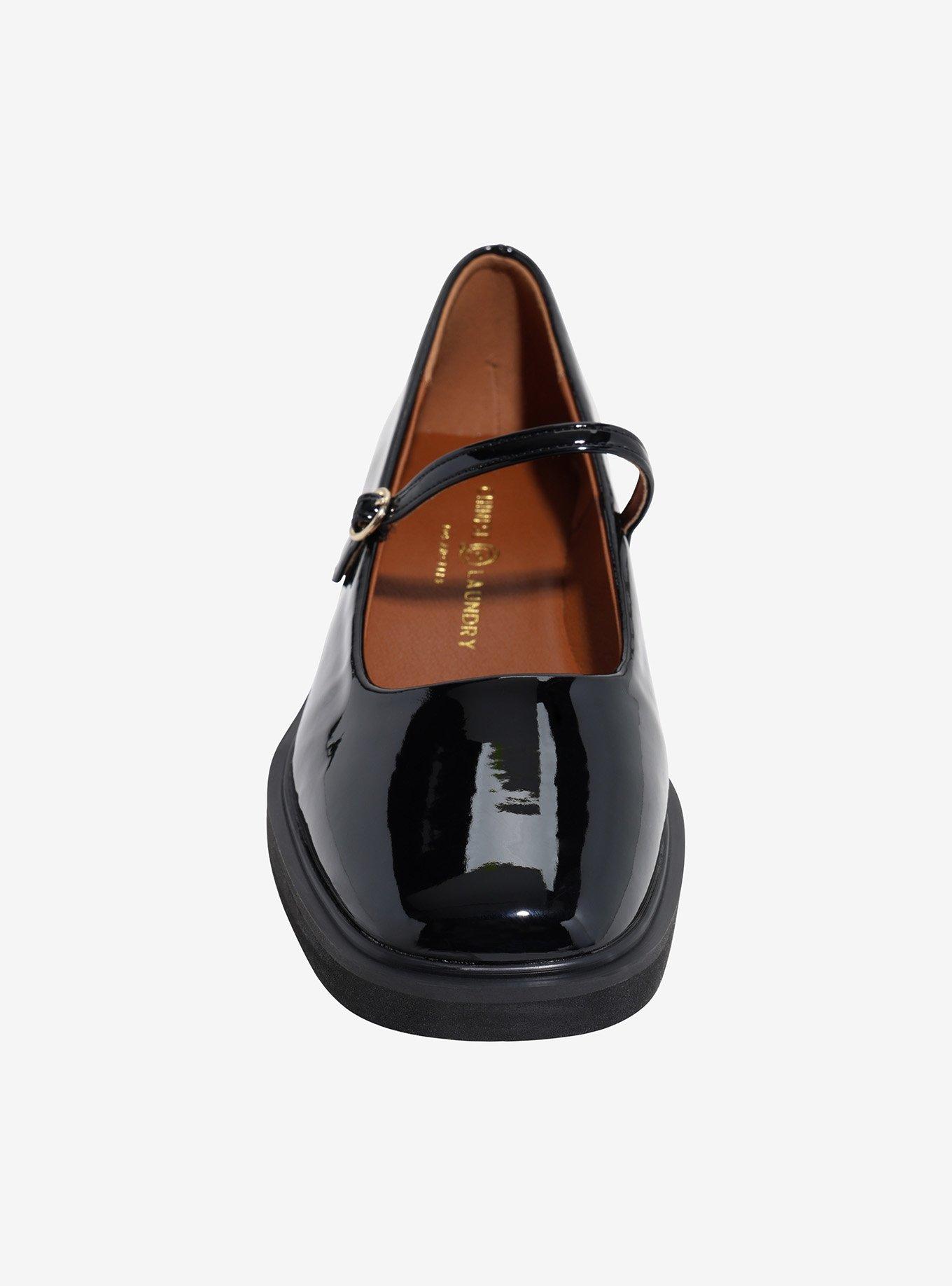 Chinese Laundry Shiny Black Mary Janes, BLACK, alternate