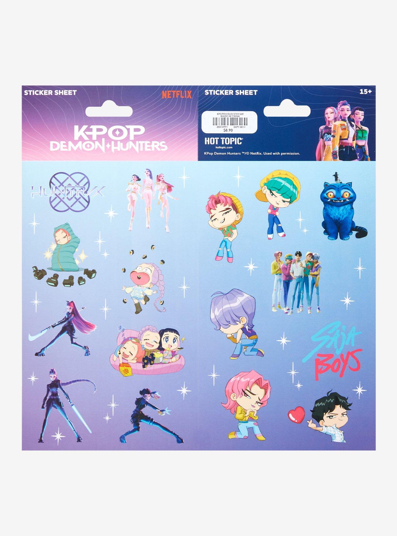 KPop Demon Hunters Sticker Sheet, , hi-res