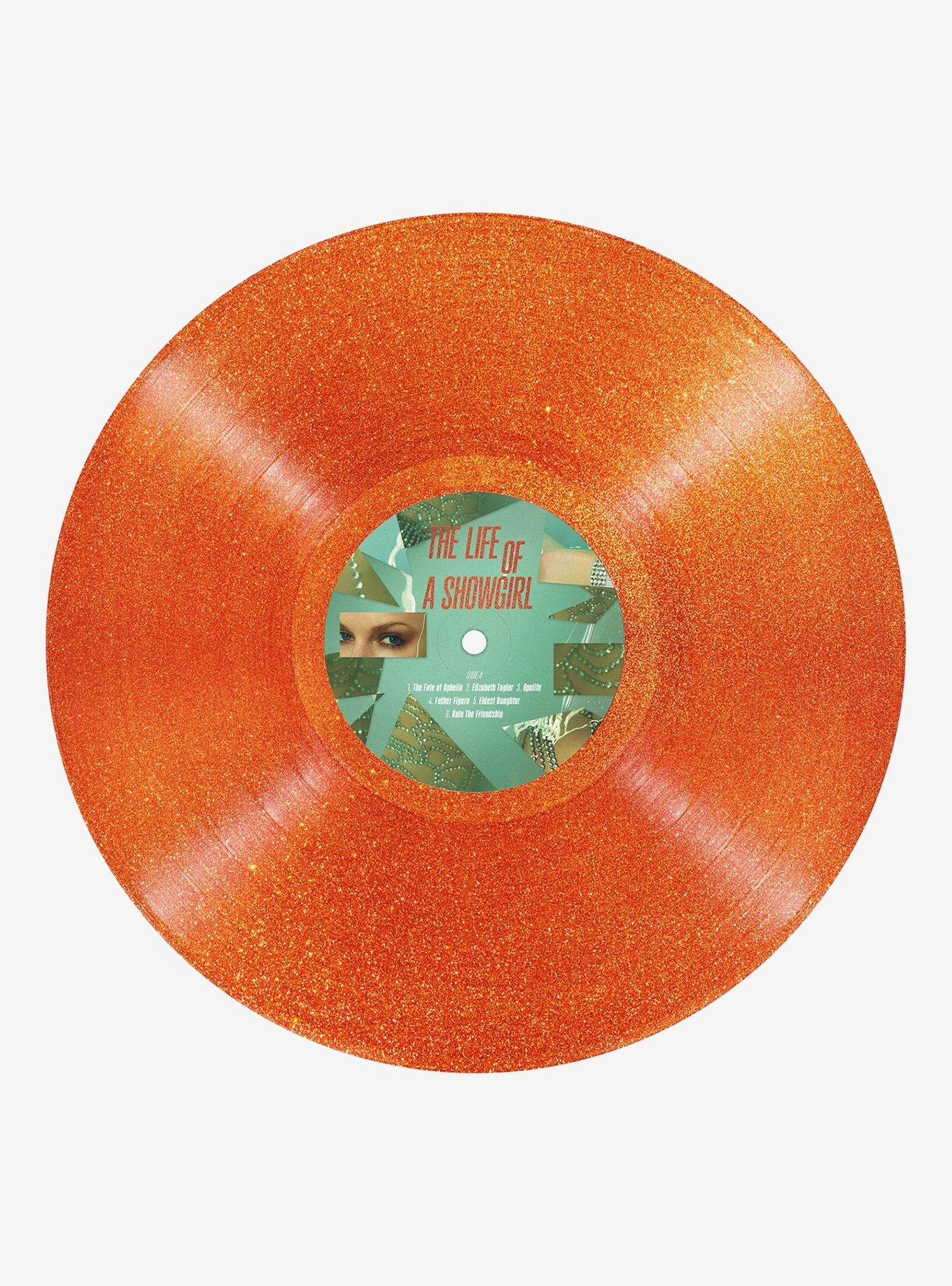 Taylor Swift The Life Of A Showgirl (Sweat and Vanilla Perfume Portofino Orange Glitter) Vinyl LP, , hi-res