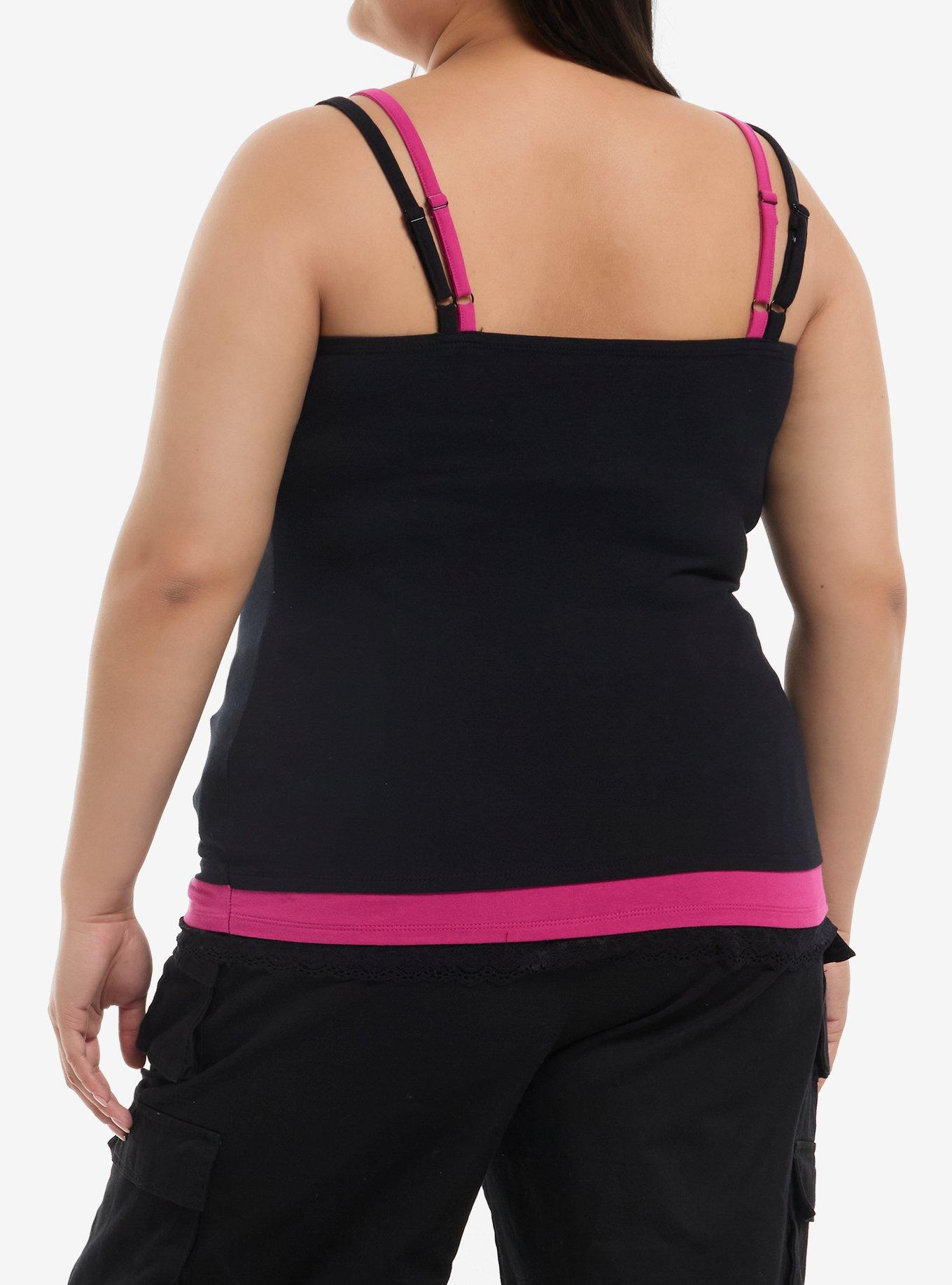 The Twilight Saga Babygirl Edward Layered Girls Cami Plus Size, MULTI, alternate