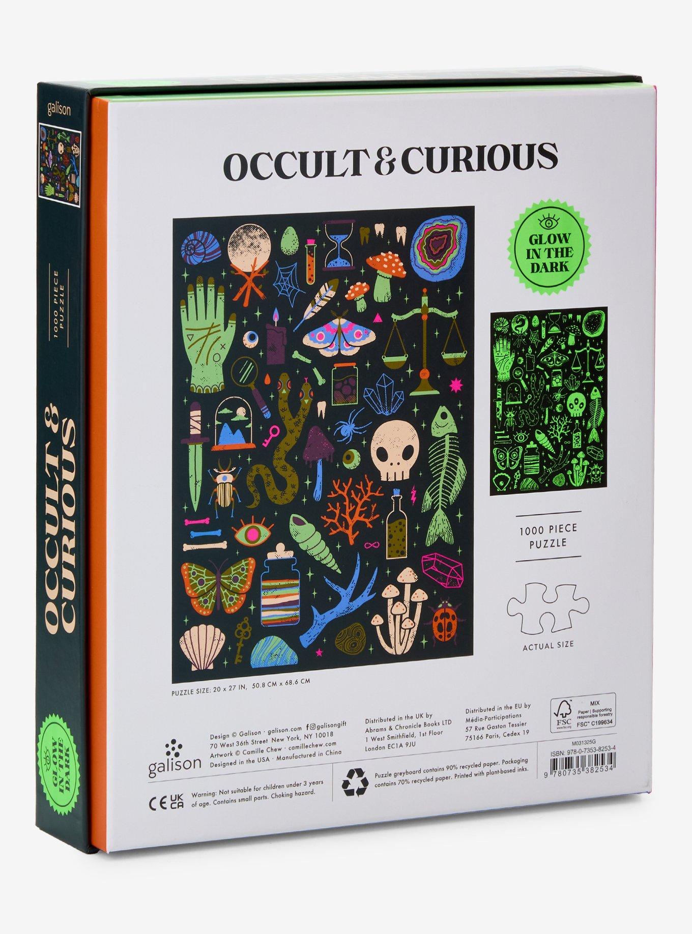 Occult & Curious Glow-In-The-Dark Puzzle, , alternate