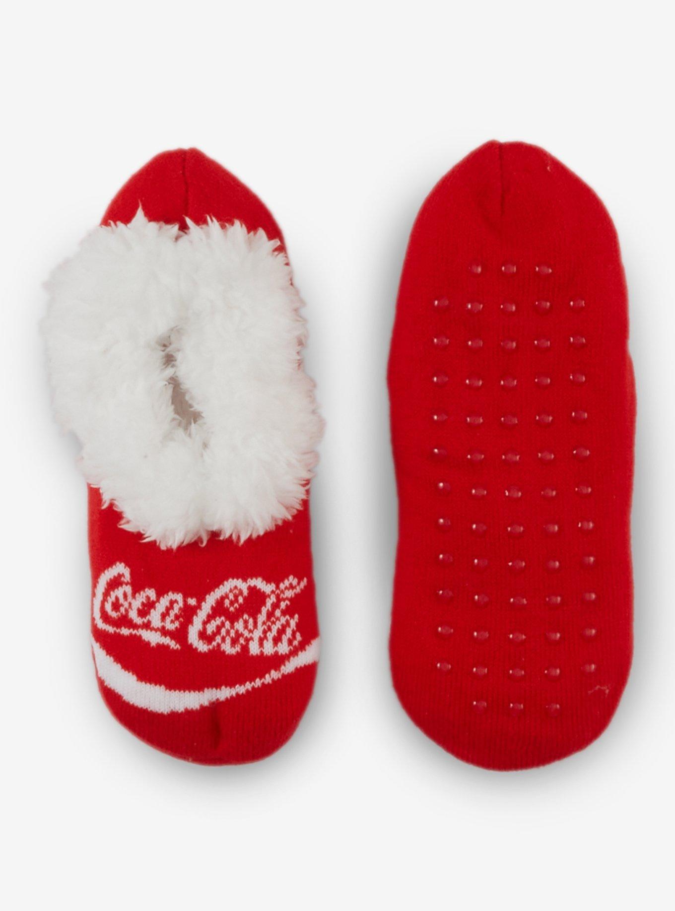 Coca-Cola Cozy Slippers, , hi-res