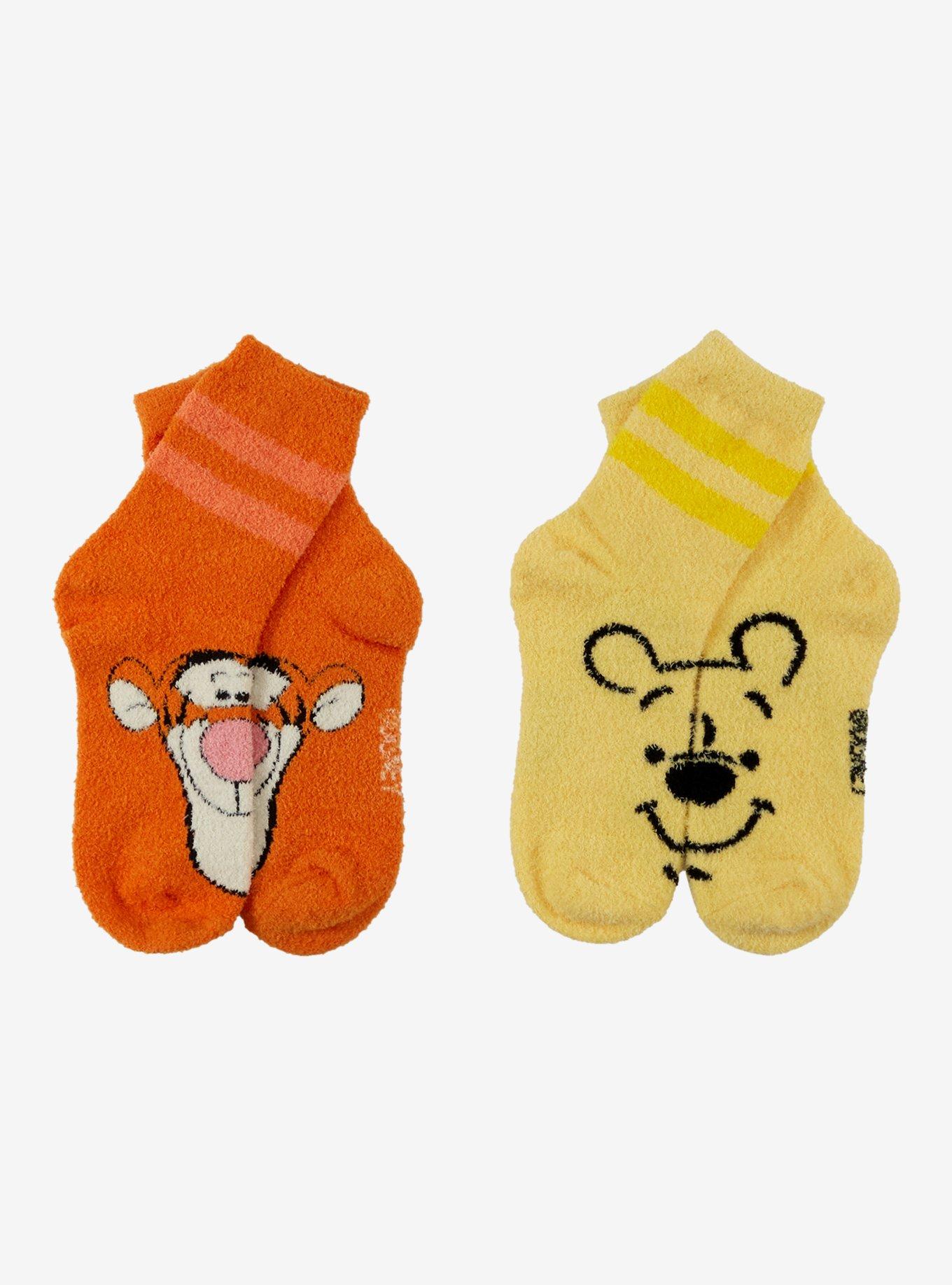 Disney Winnie The Pooh & Tigger Cozy Socks 2 Pair, , hi-res