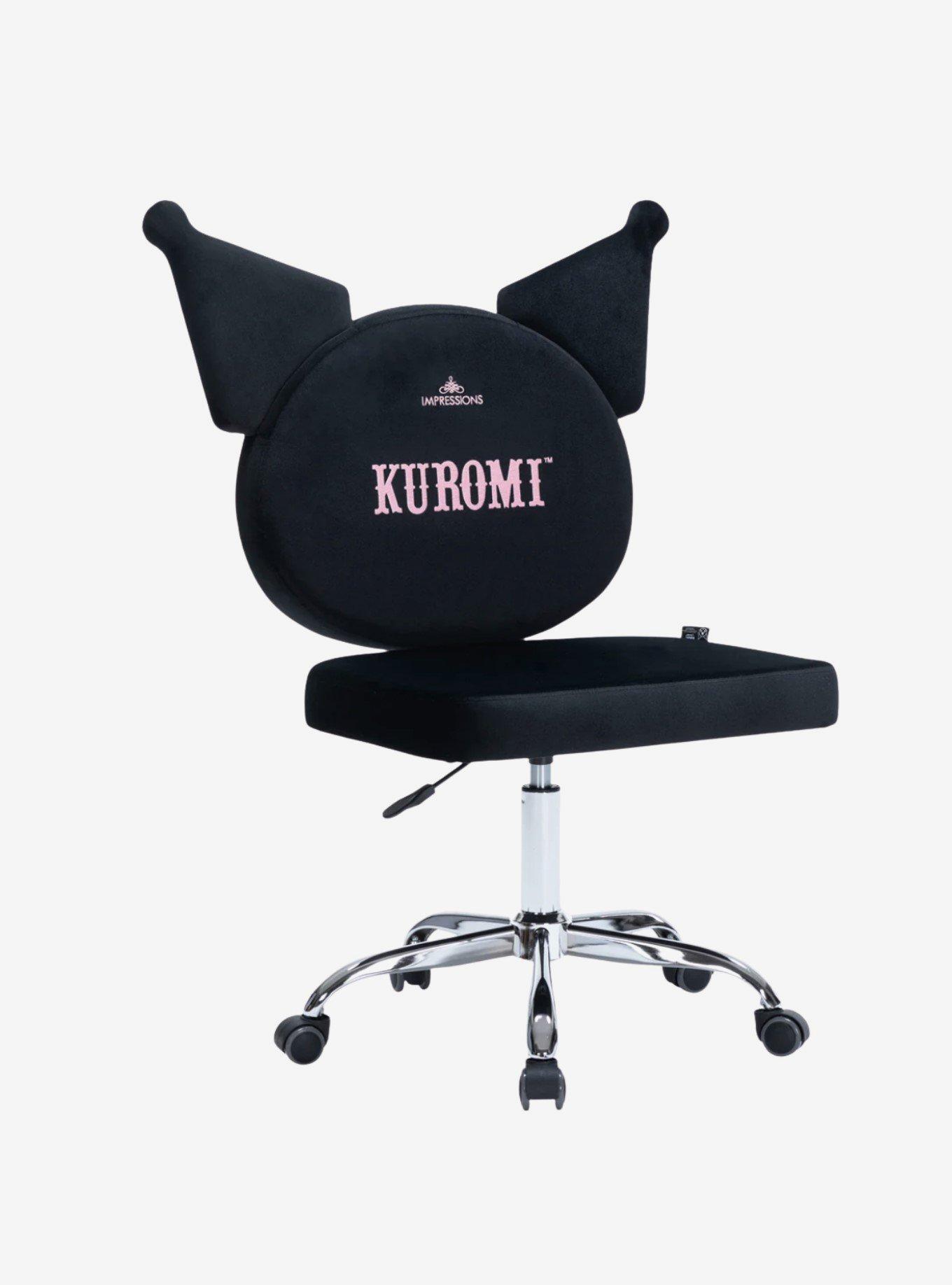 Sanrio Kuromi Swivel Vanity Chair, , hi-res