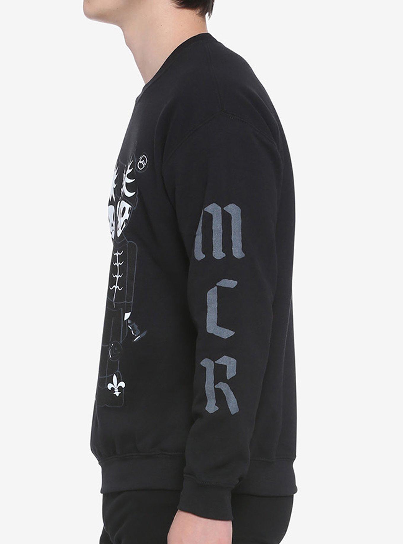 My Chemical Romance The Black Parade Festive Pepe Sweatshirt, BLACK, alternate