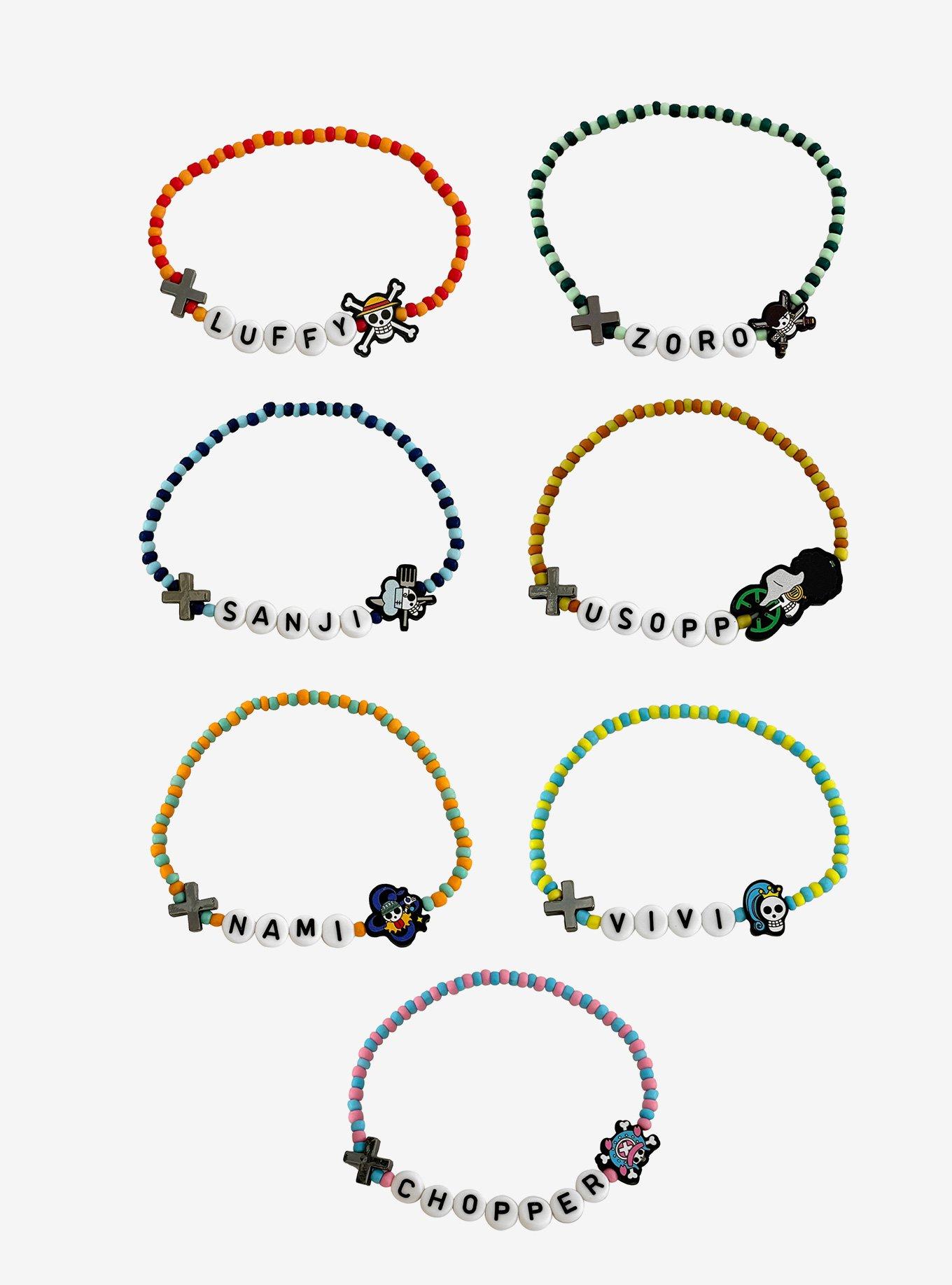 One Piece Alabasta Arc Bead Bracelet Set, , hi-res