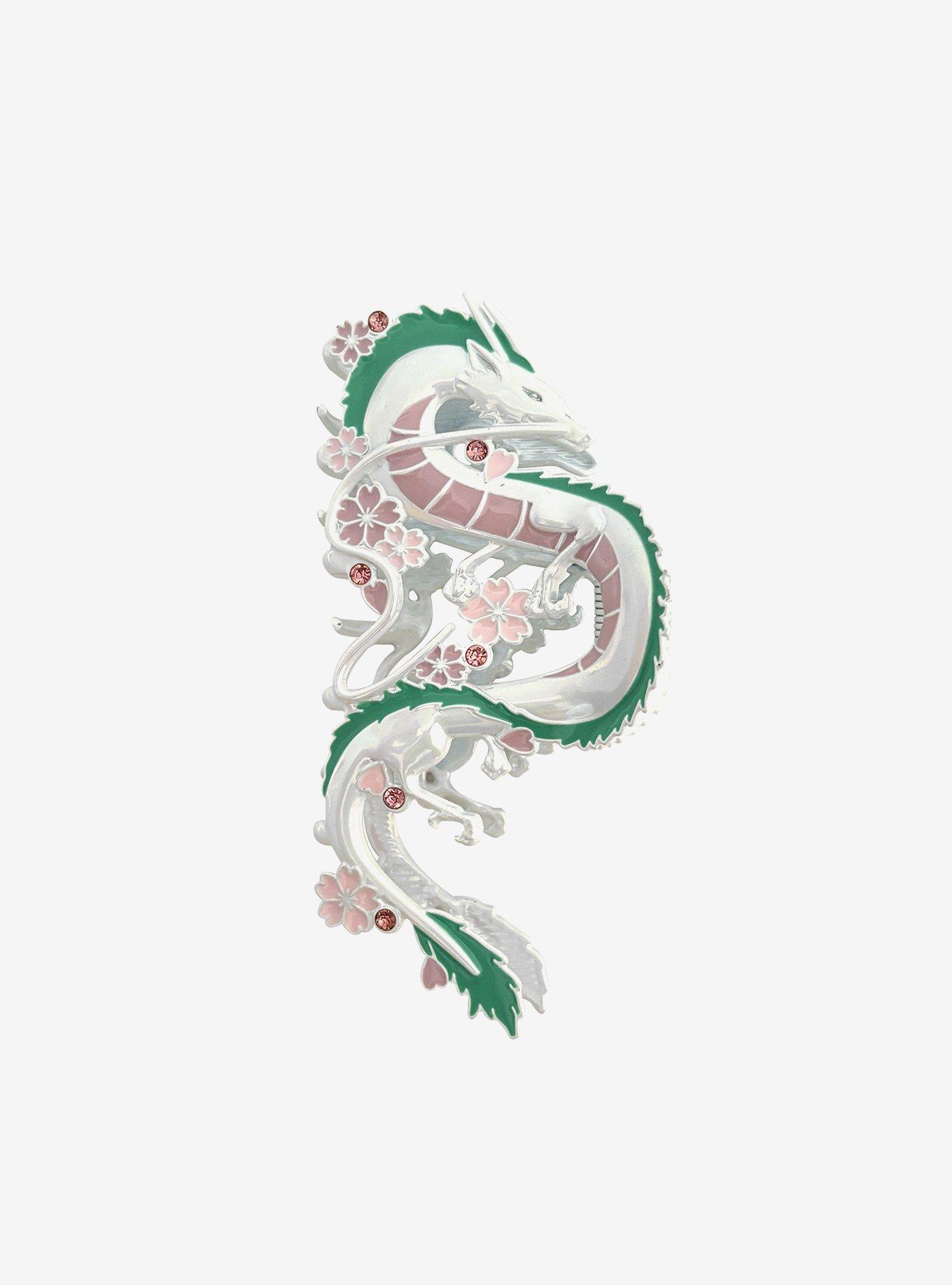 Studio Ghibli&reg; Spirited Away Haku Sakura Claw Hair Clip, , hi-res