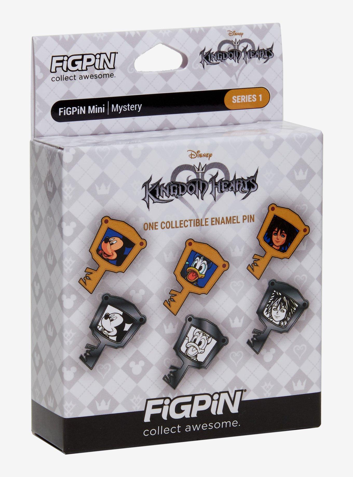 FiGPiN Disney Kingdom Hearts Character Keys Blind Box Pin, , hi-res