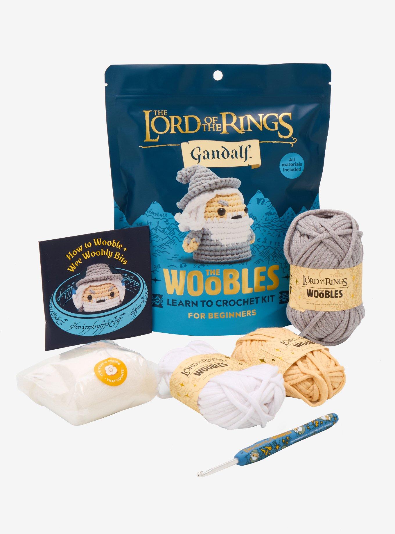 The Woobles The Lord of the Rings Gandalf Beginner Crochet Kit