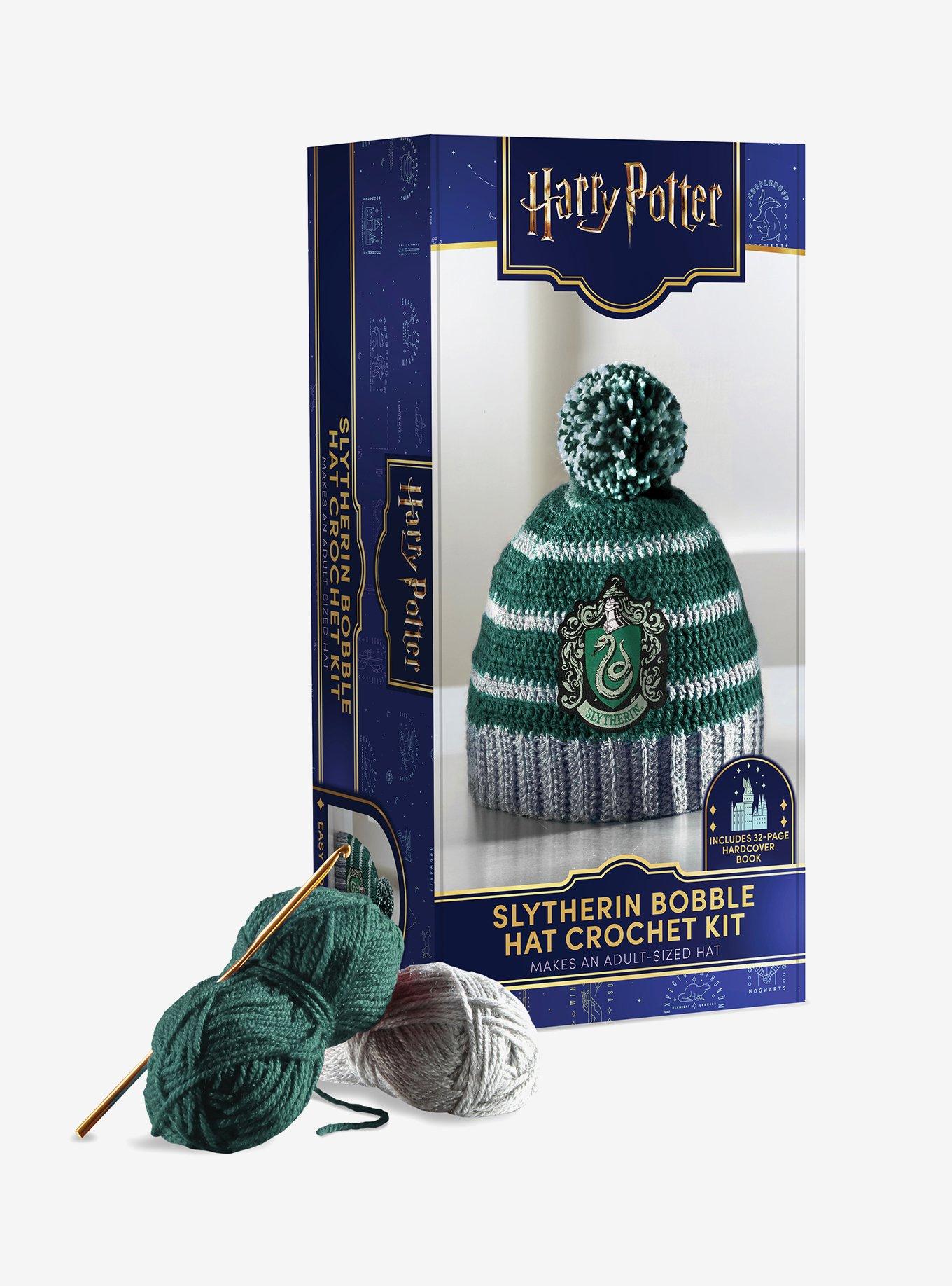 Harry Potter Slytherin Bobble Hat Crochet Kit, , hi-res