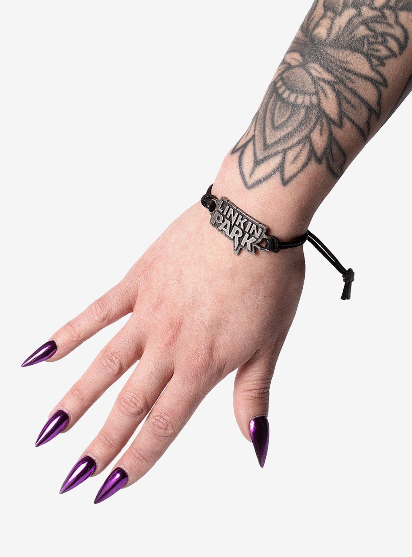 Alchemy of England Linkin Park Lettering Logo Bracelet, , hi-res