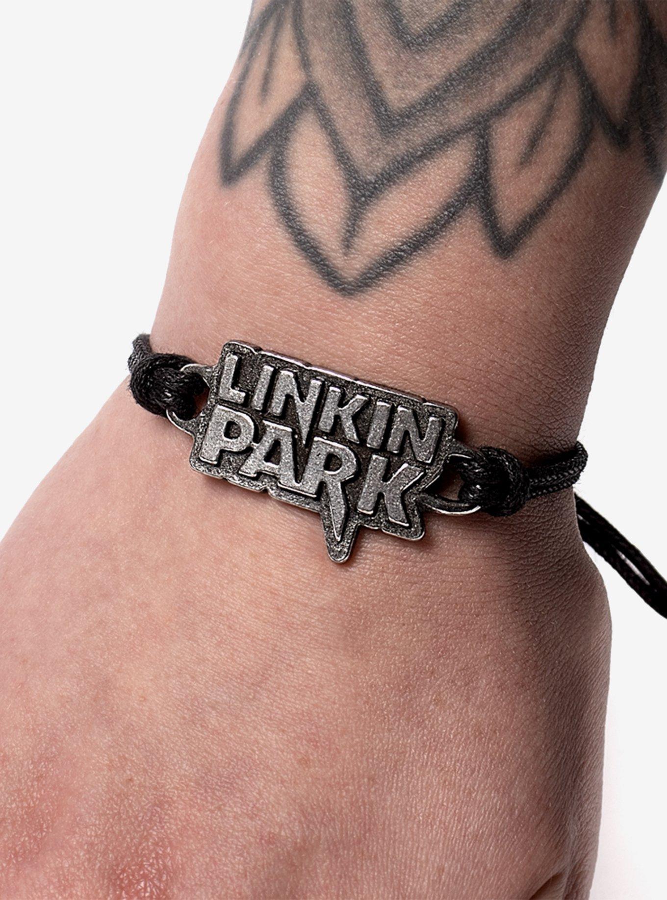 Alchemy of England Linkin Park Lettering Logo Bracelet, , alternate