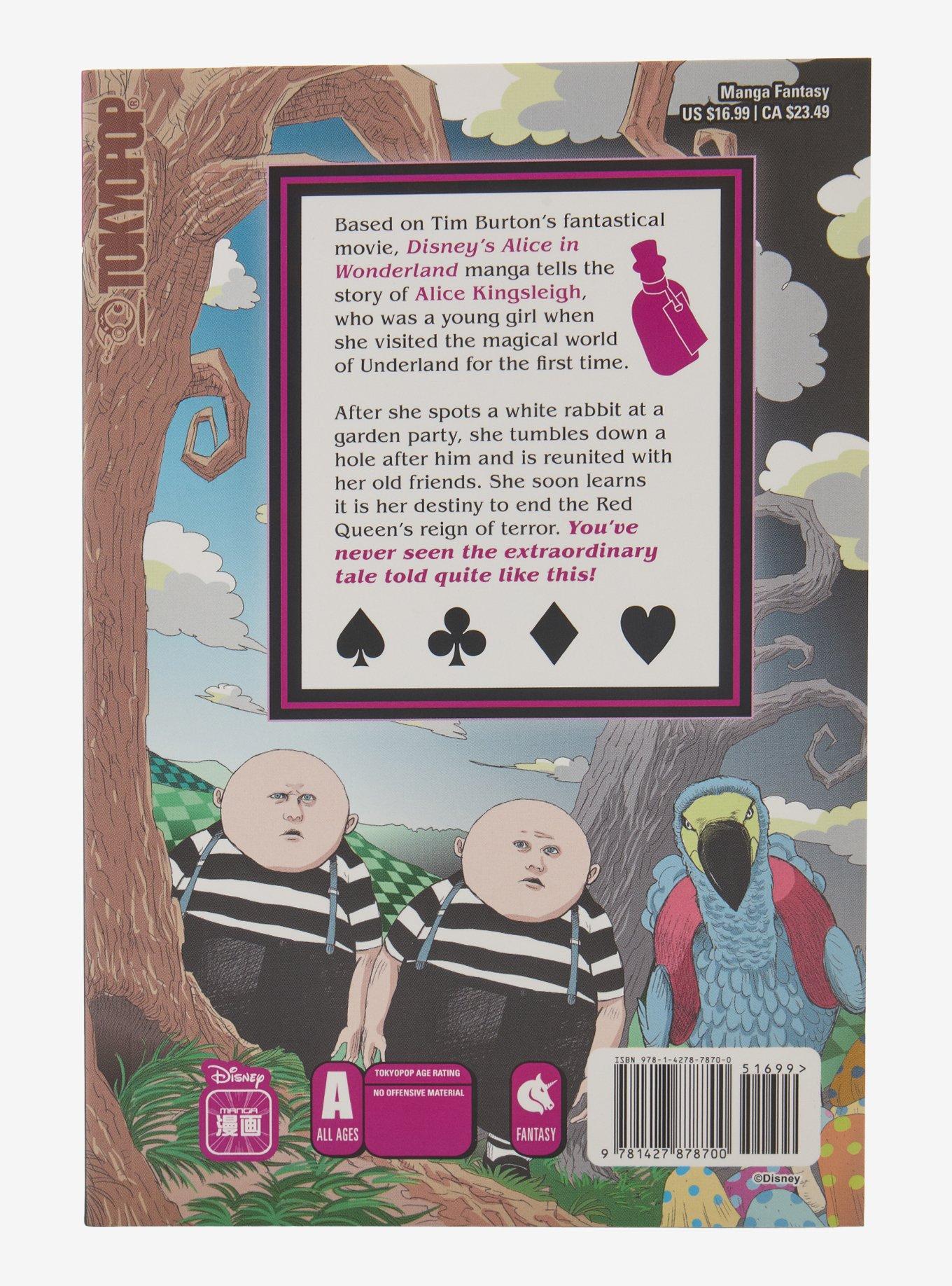 Disney Alice In Wonderland Volume 1 Manga, , alternate