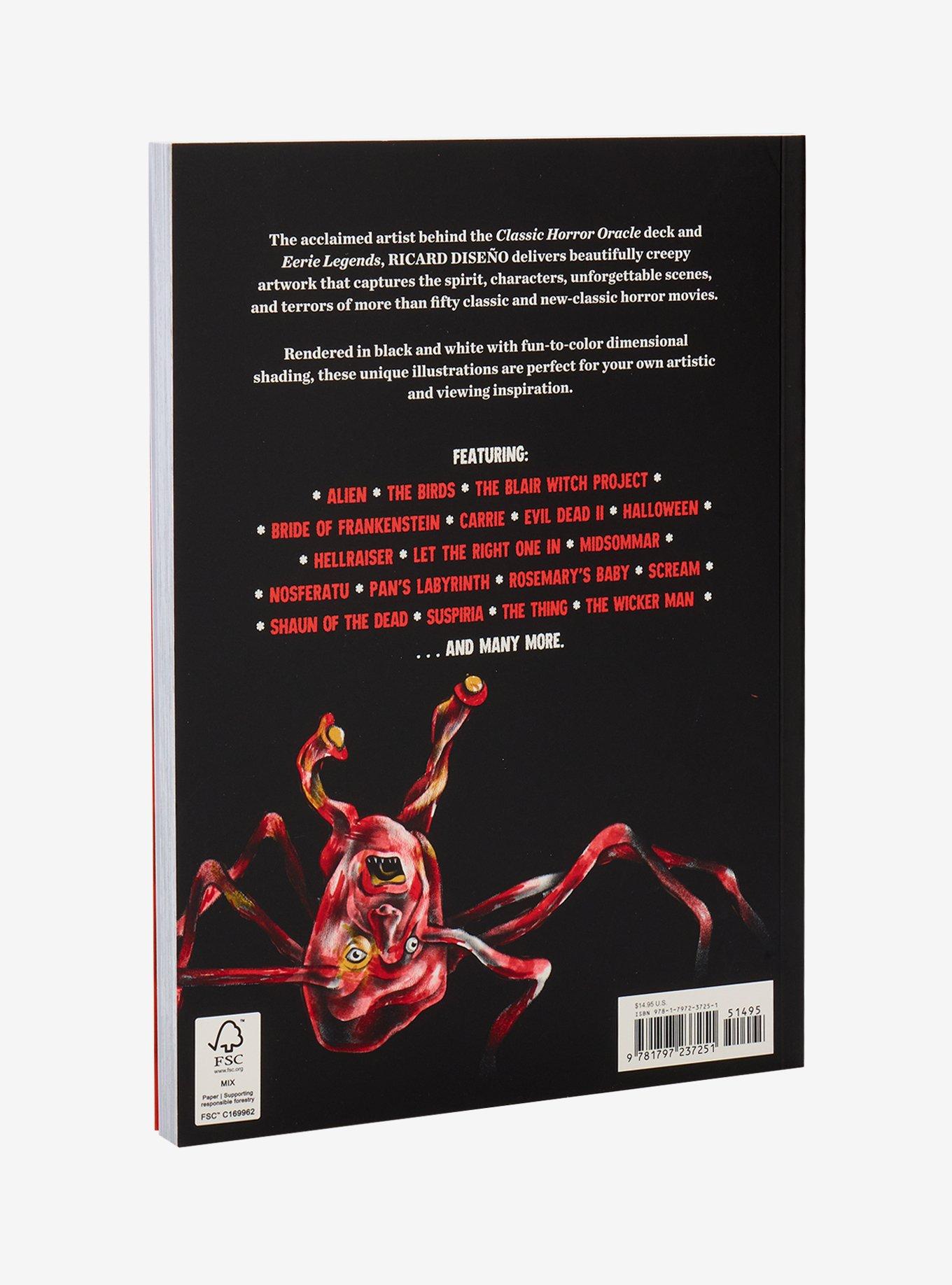 Classic Horror Movies Coloring Book, , alternate